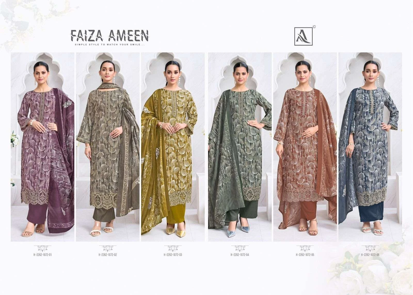 Alok Suits Faiza Ameen