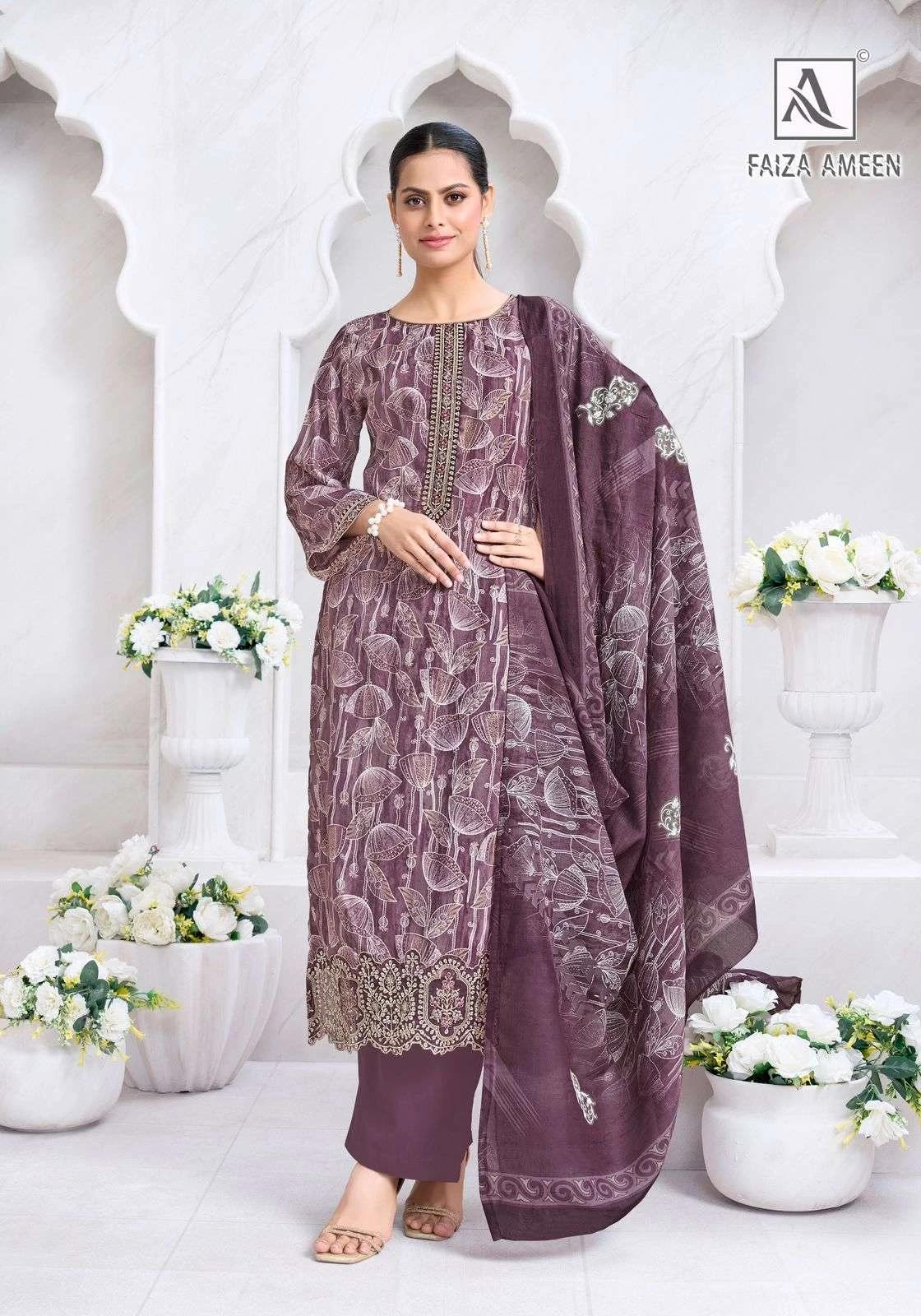 Alok Suits Faiza Ameen