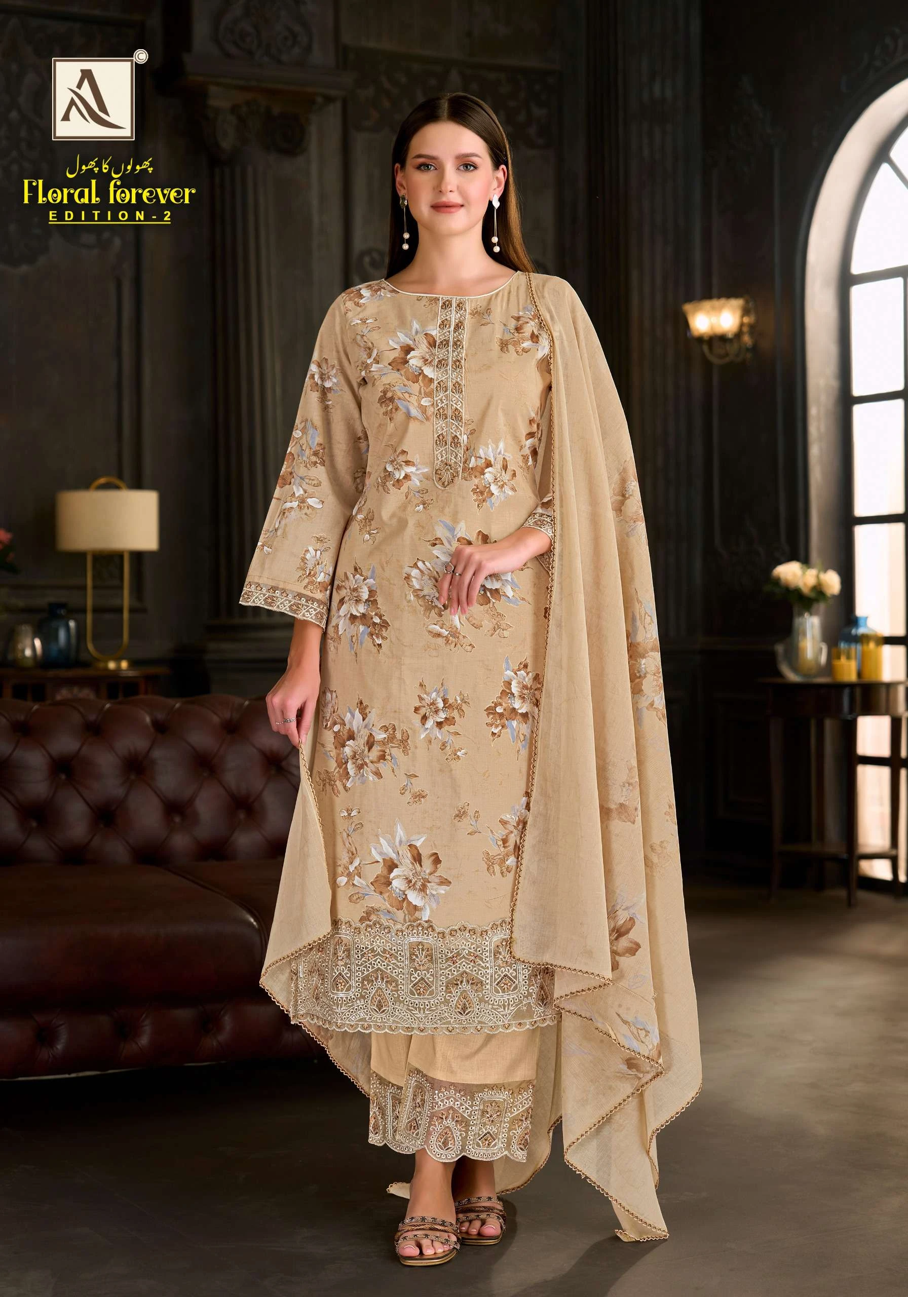 Alok Suits Floral Forever Edition 2