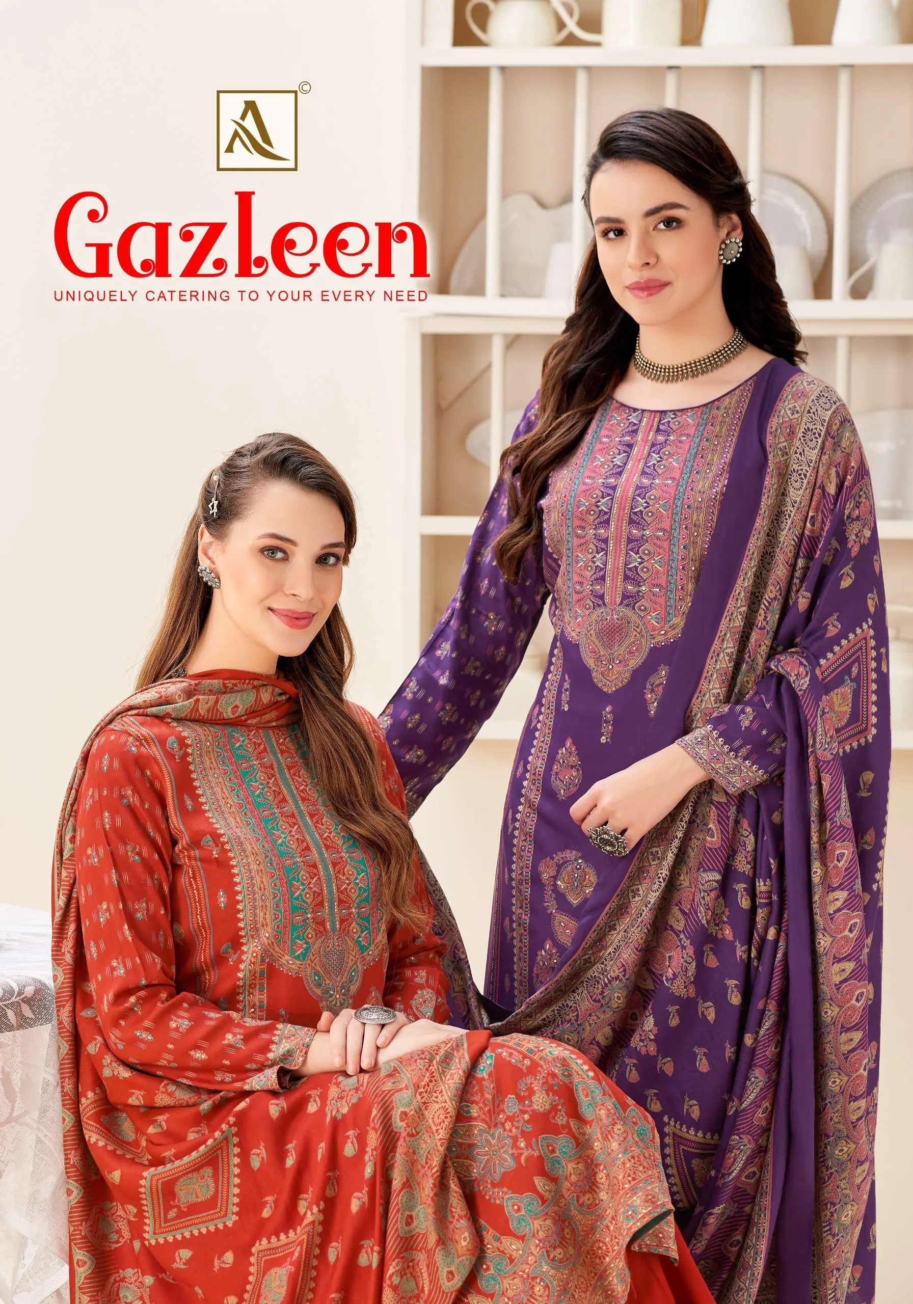 Alok Suits Gazleen