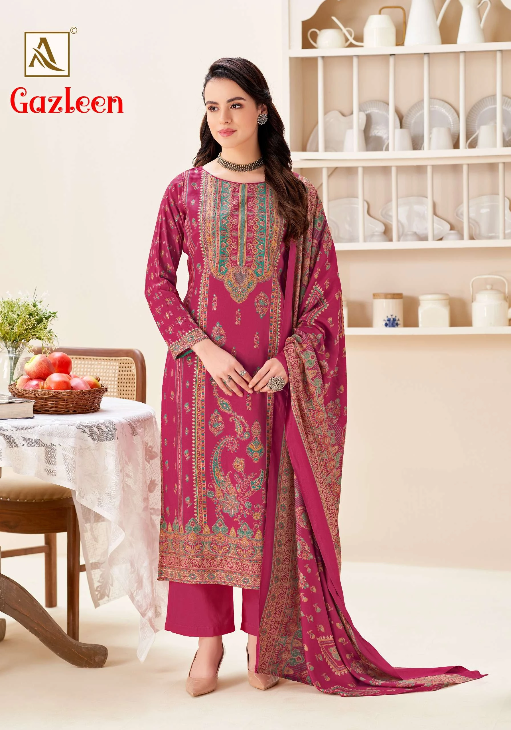 Alok Suits Gazleen