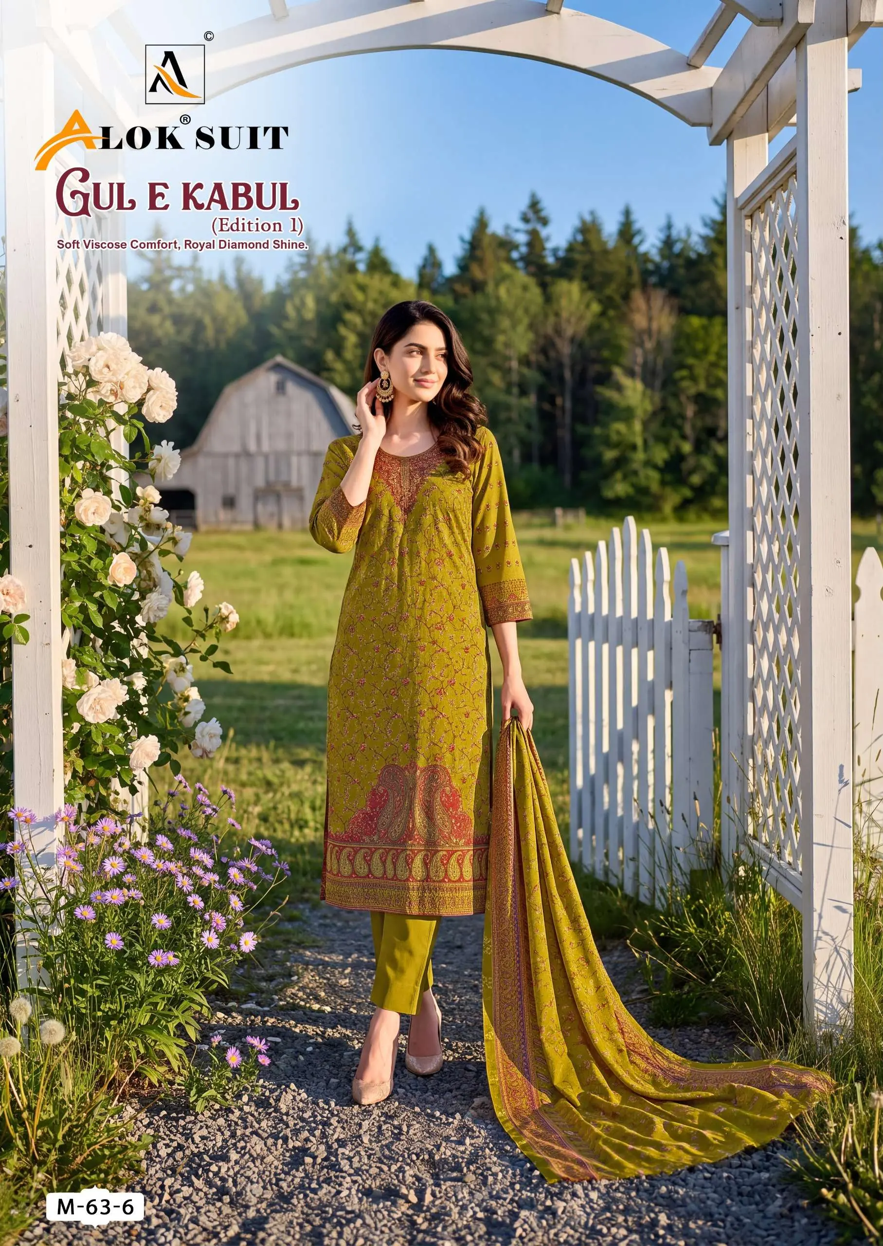 Alok Suits Gul E Kabul Vol 1