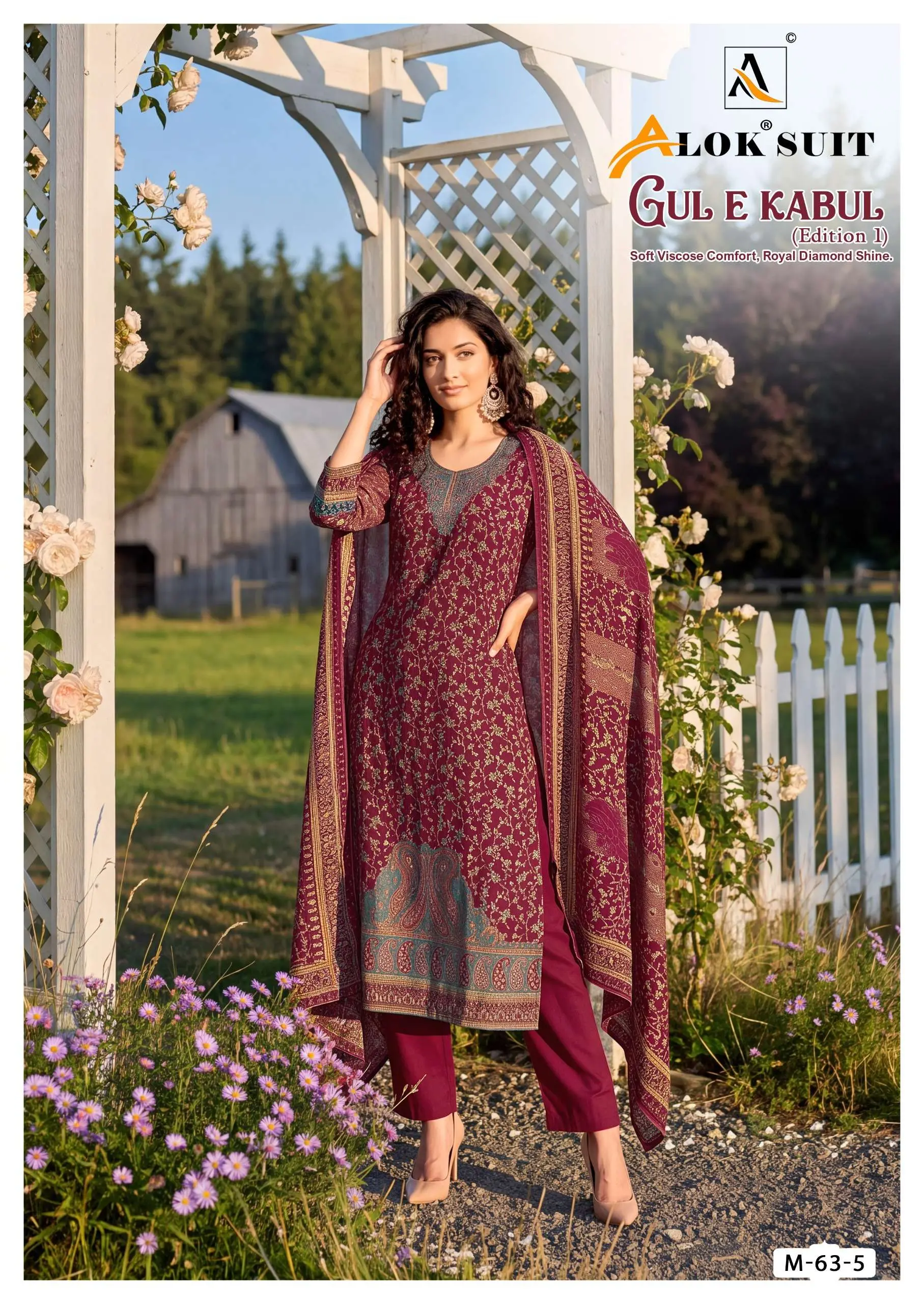 Alok Suits Gul E Kabul Vol 1