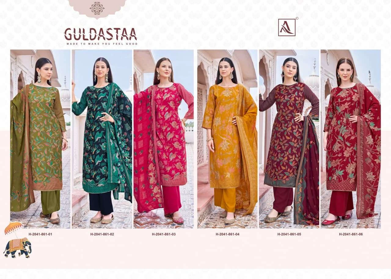 Alok Suits Guldasta