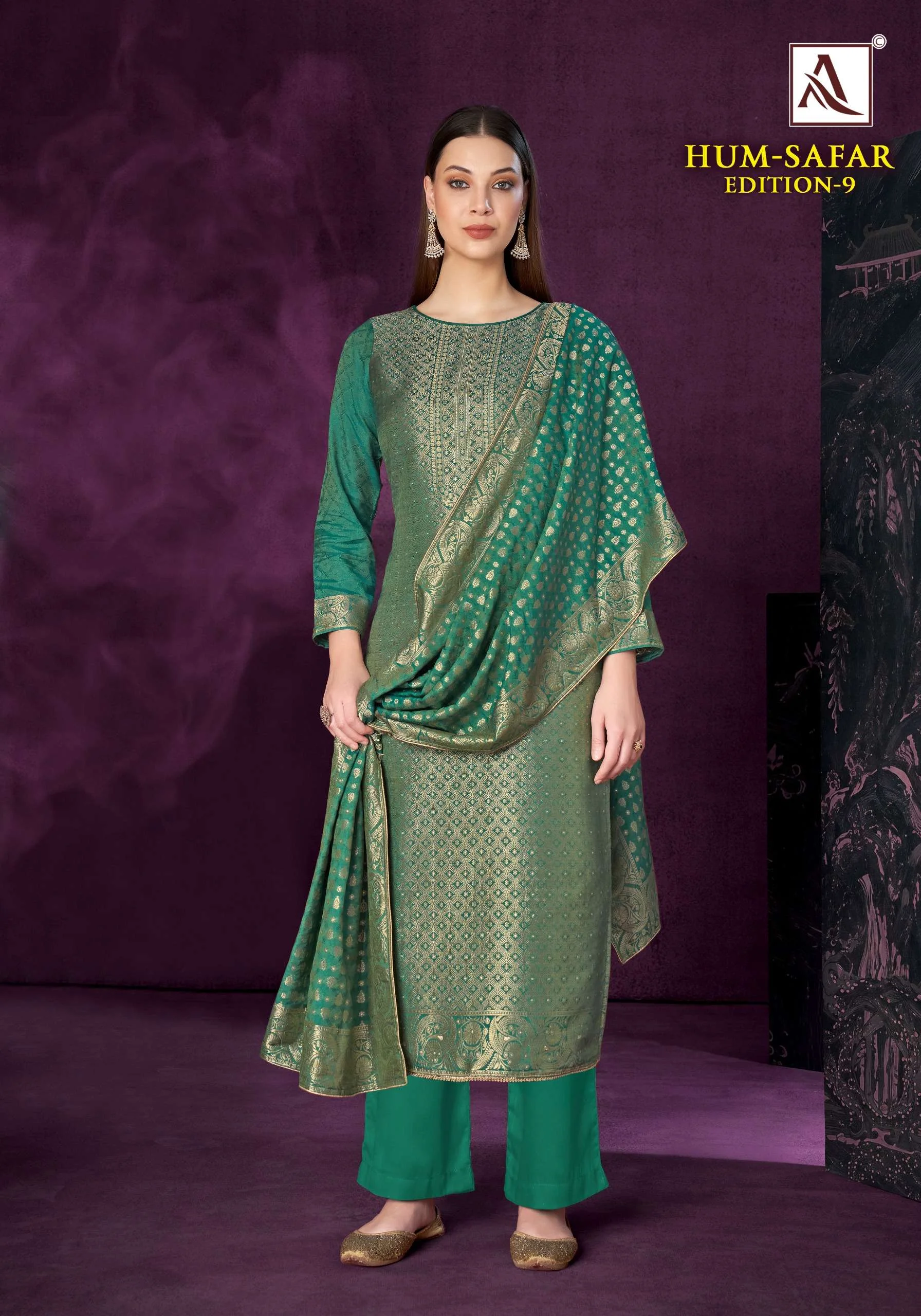 Alok Suits Hum Safar Edition 9