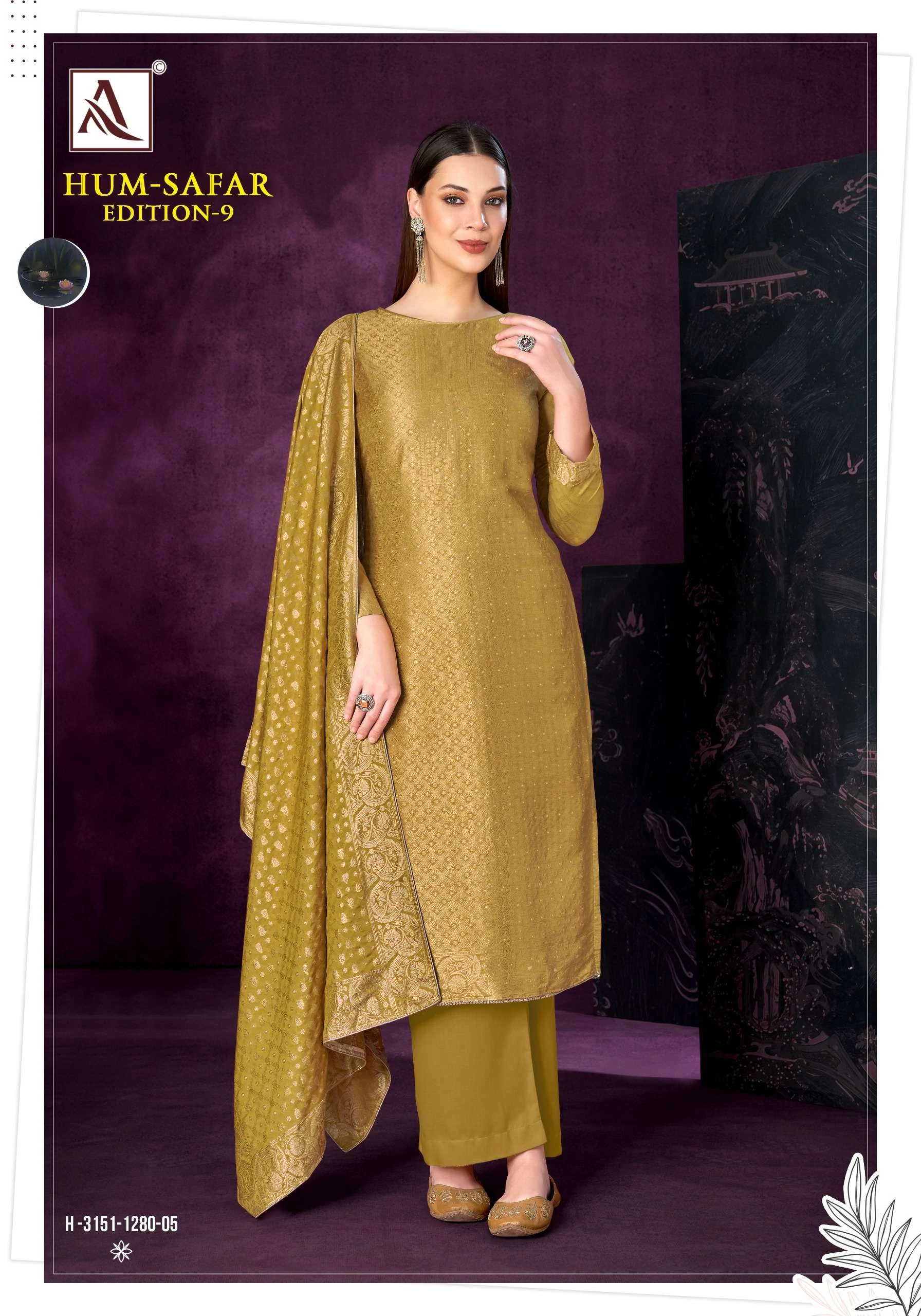 Alok Suits Hum Safar Edition 9