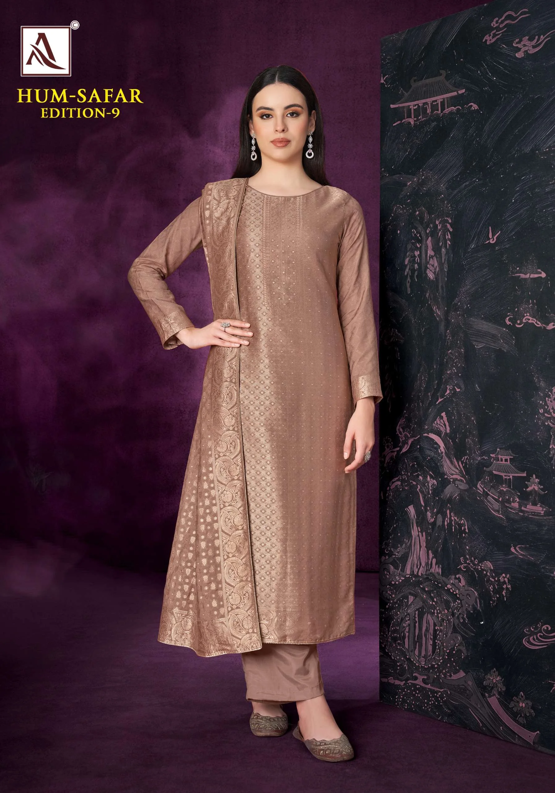 Alok Suits Hum Safar Edition 9