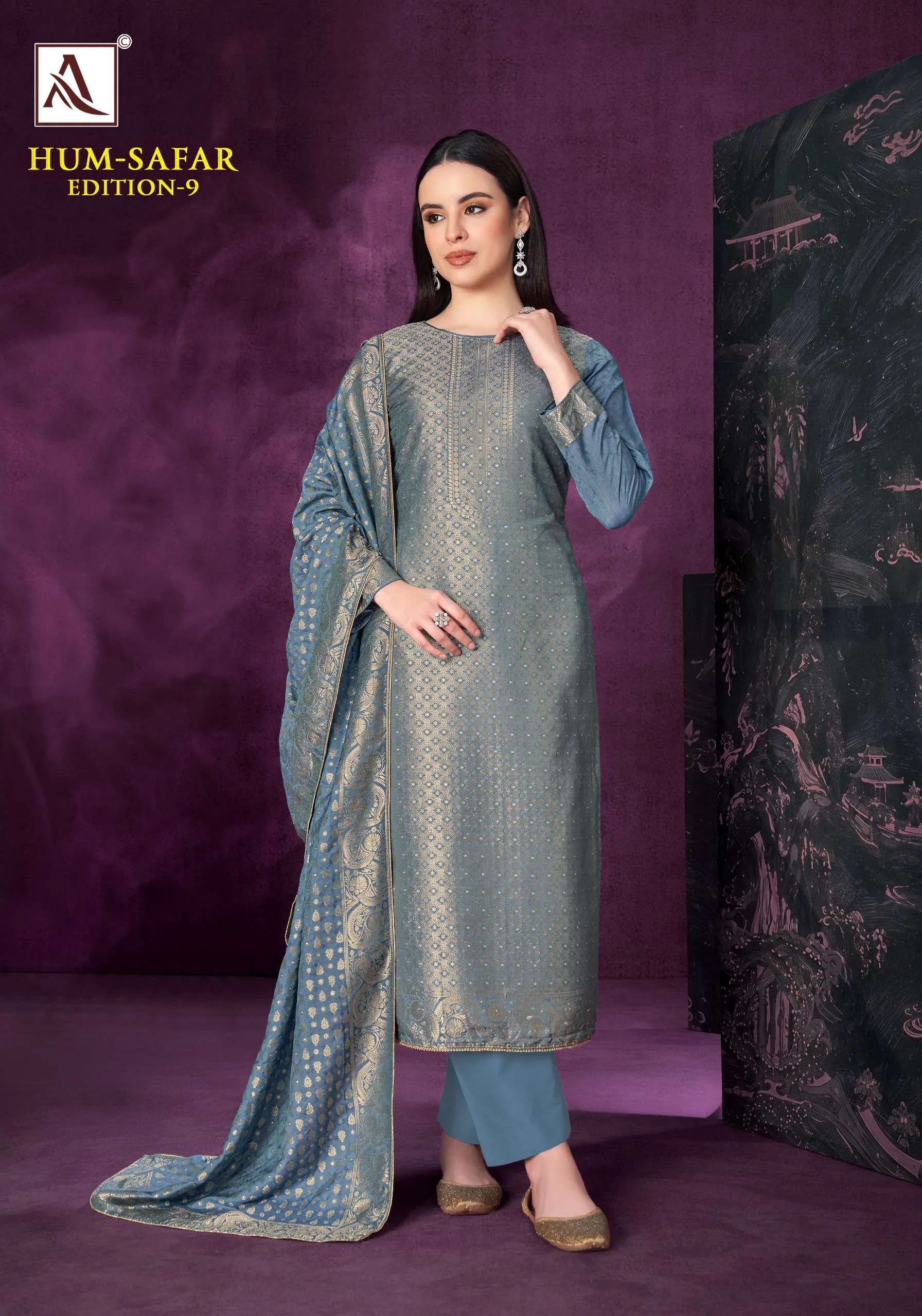 Alok Suits Hum Safar Edition 9