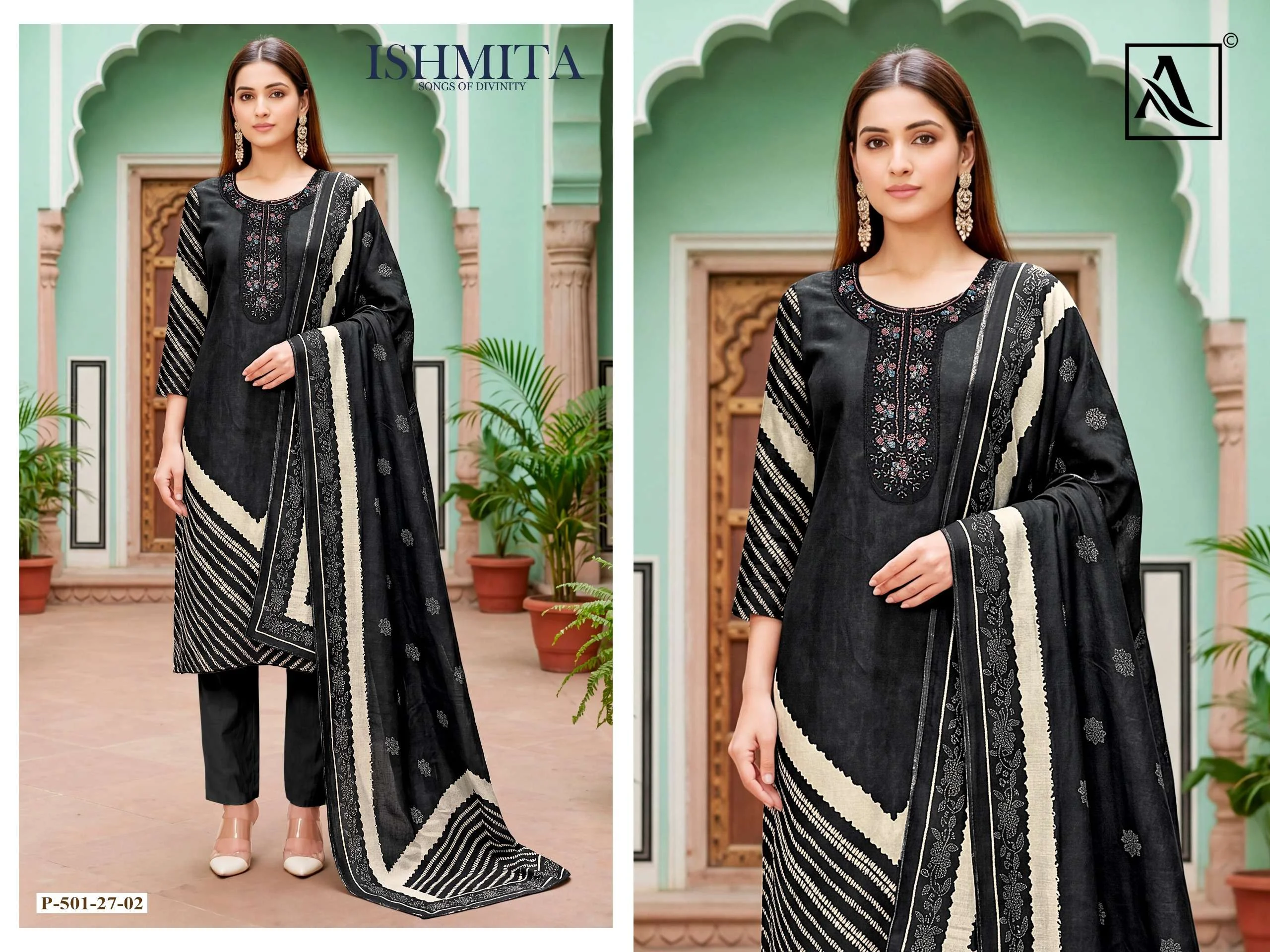 Alok Suits Ishmita