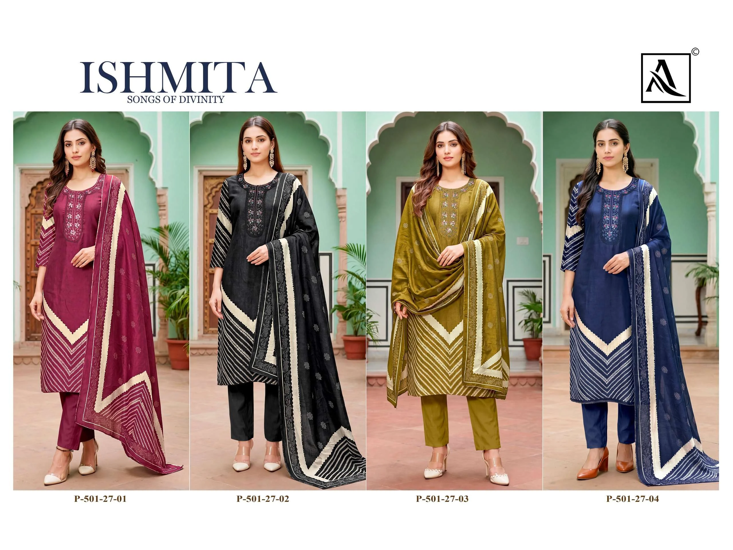 Alok Suits Ishmita