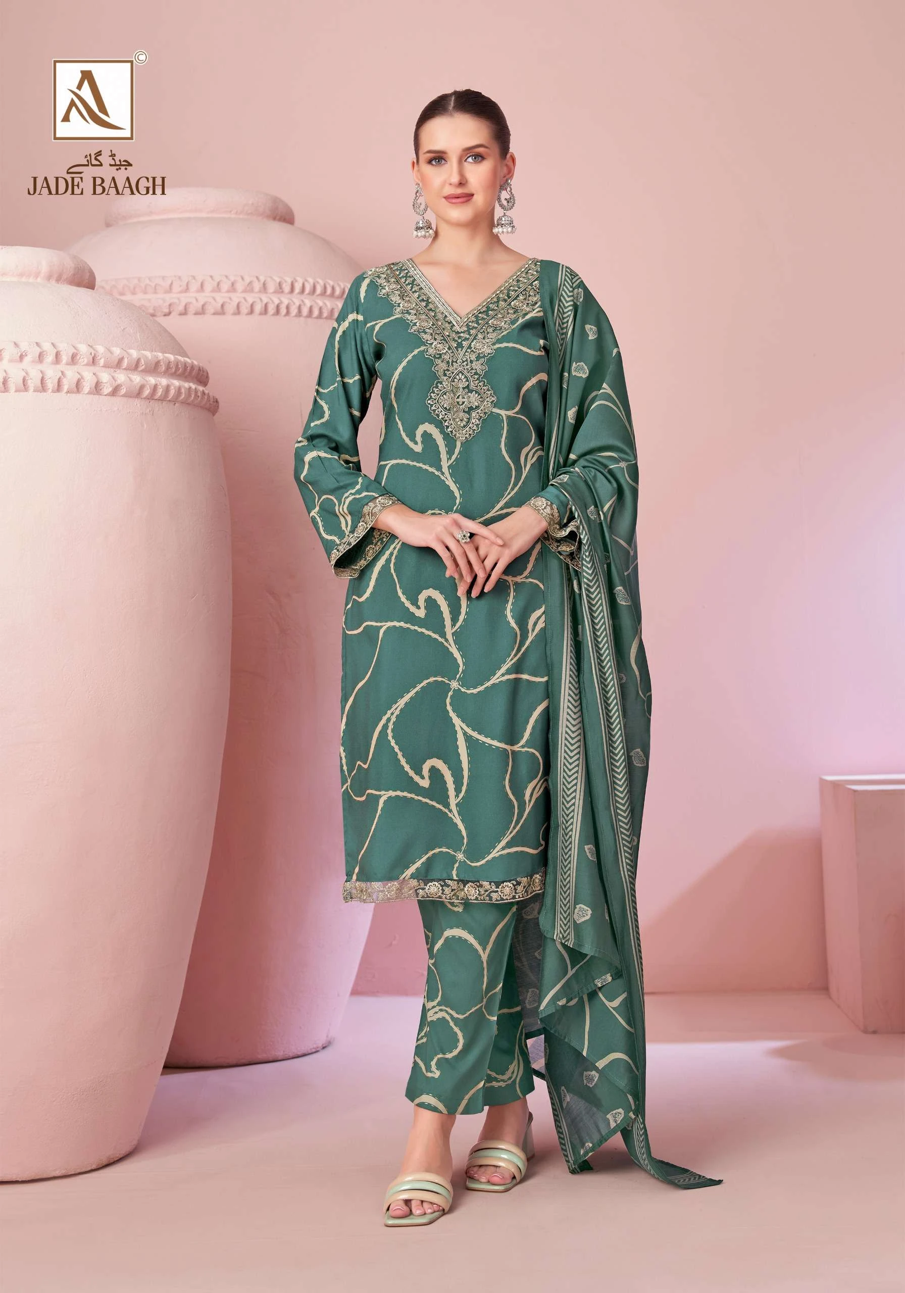 Alok Suits Jade Bagh