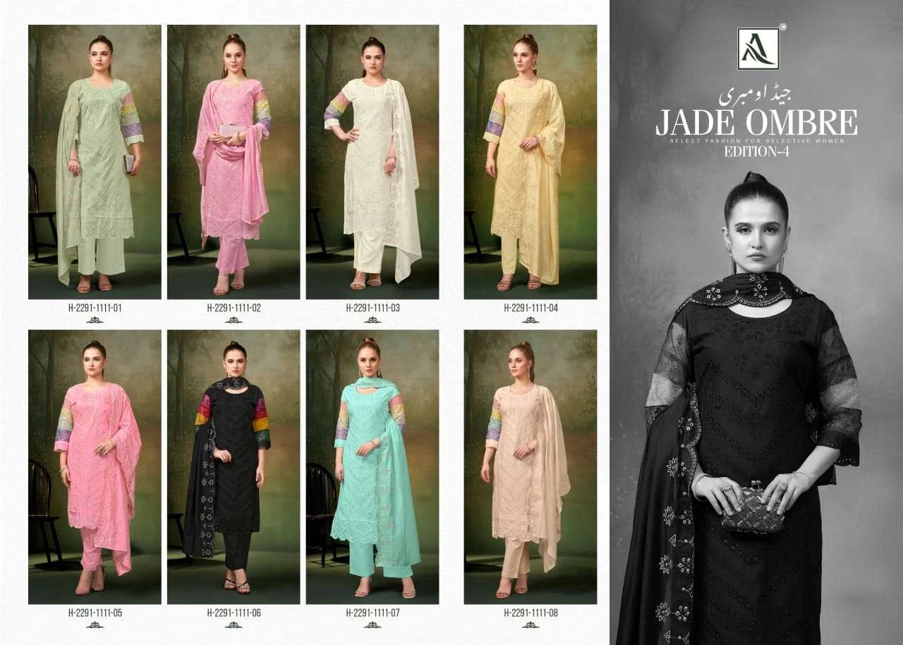 Alok Suits Jade Ombre Vol 4