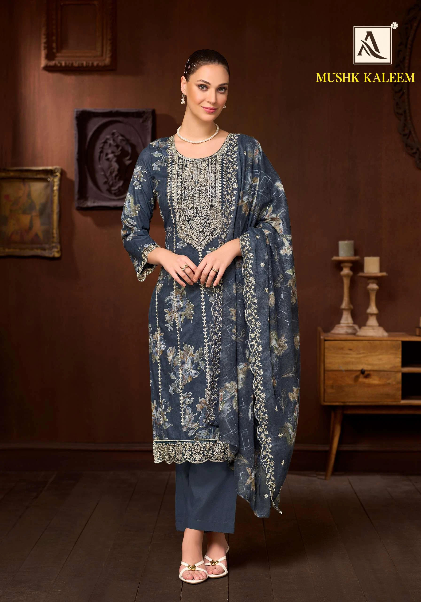 Alok Suits Mushk Kaleem