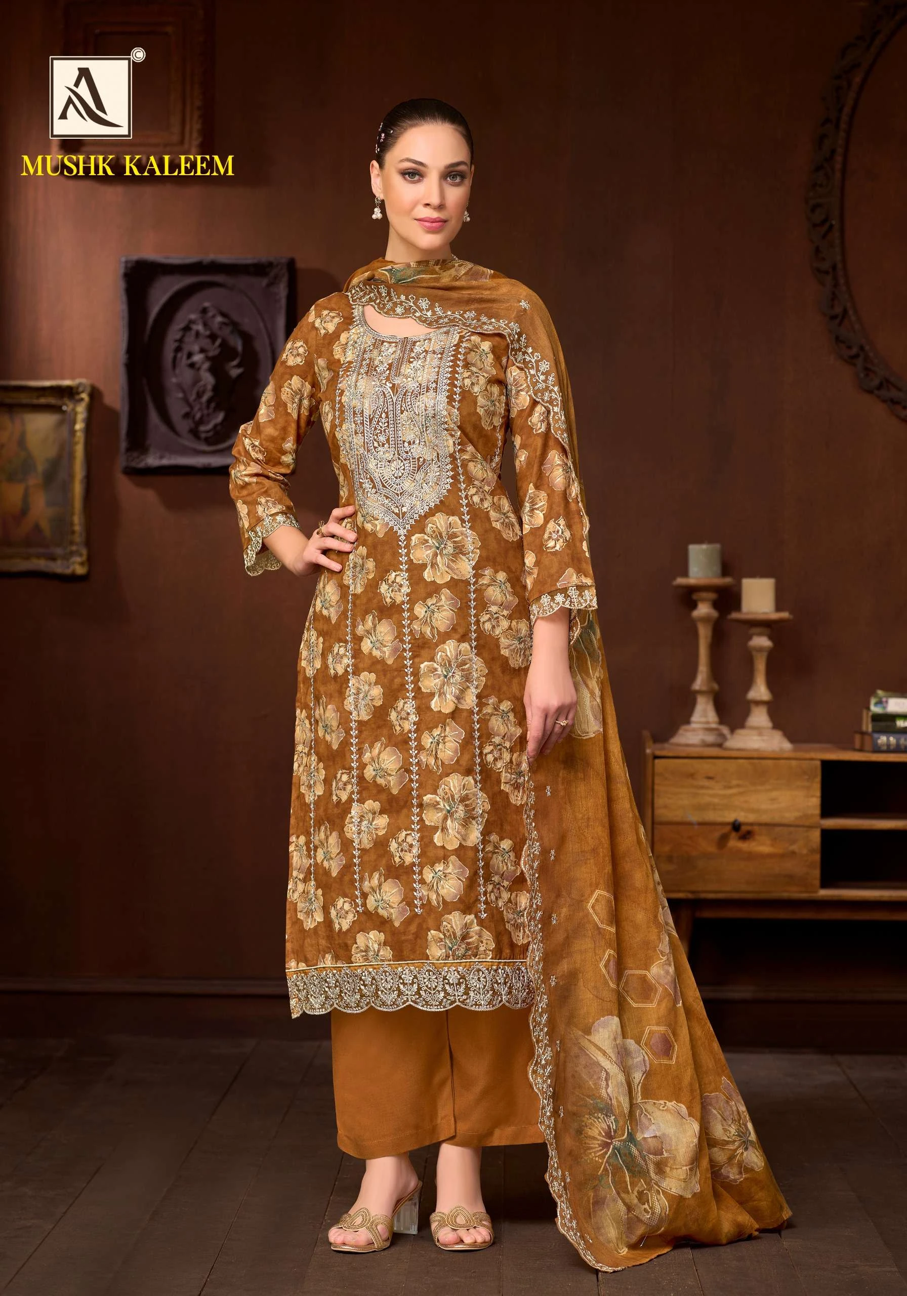 Alok Suits Mushk Kaleem