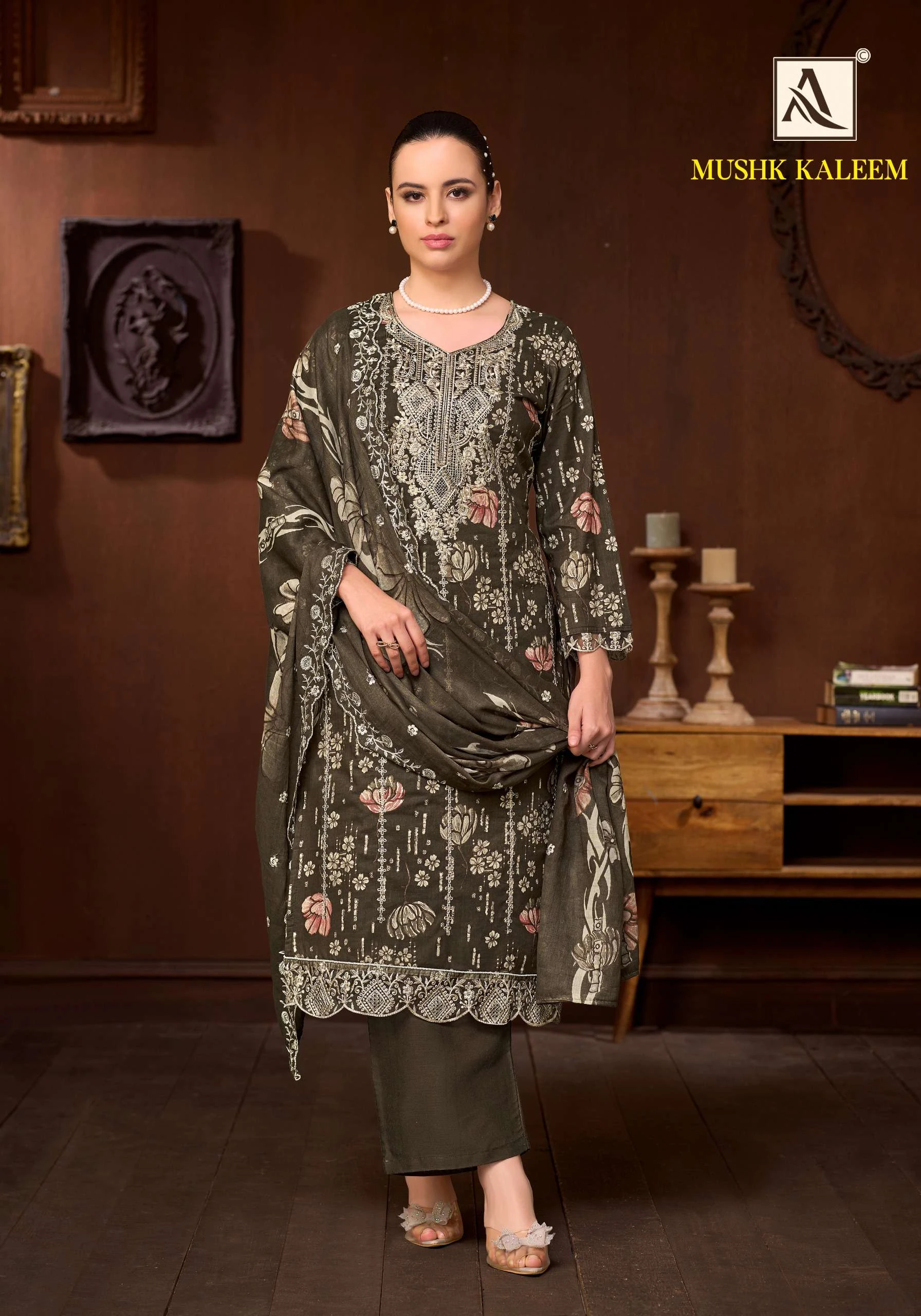 Alok Suits Mushk Kaleem