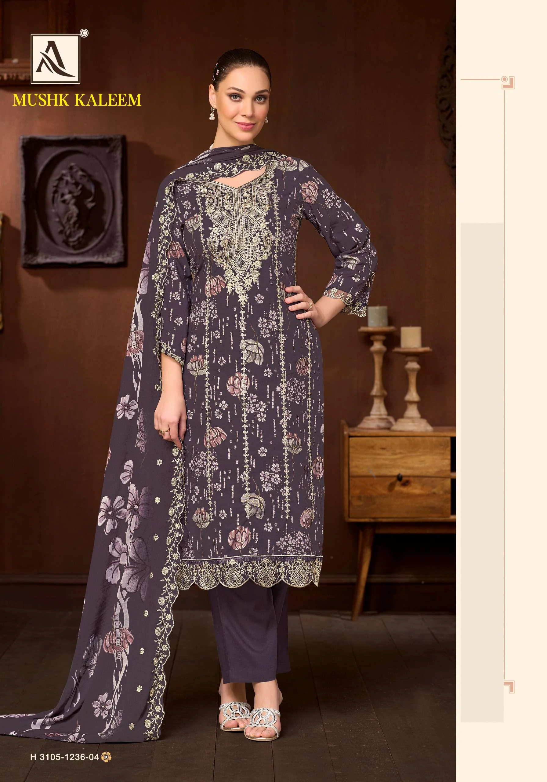 Alok Suits Mushk Kaleem