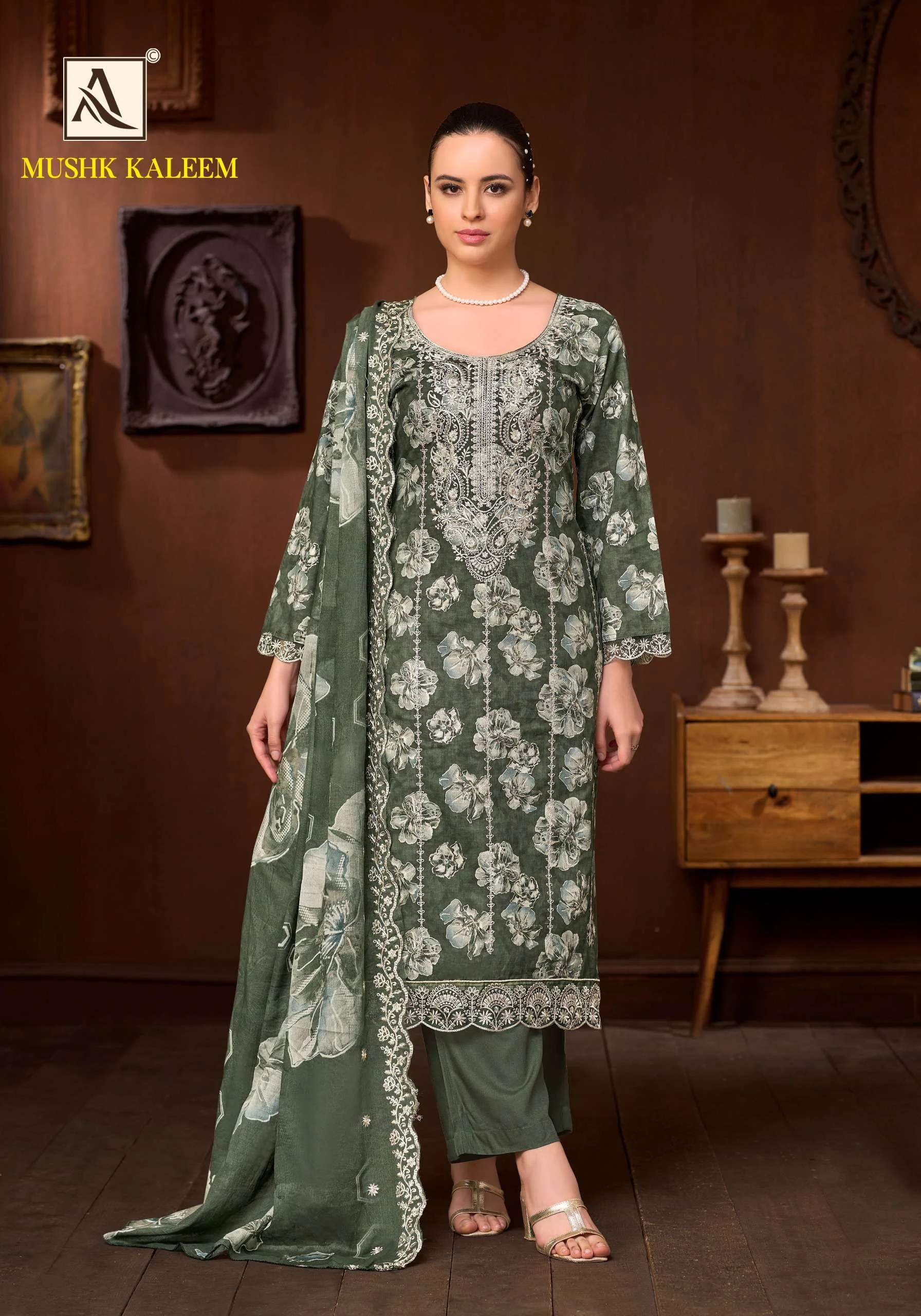 Alok Suits Mushk Kaleem