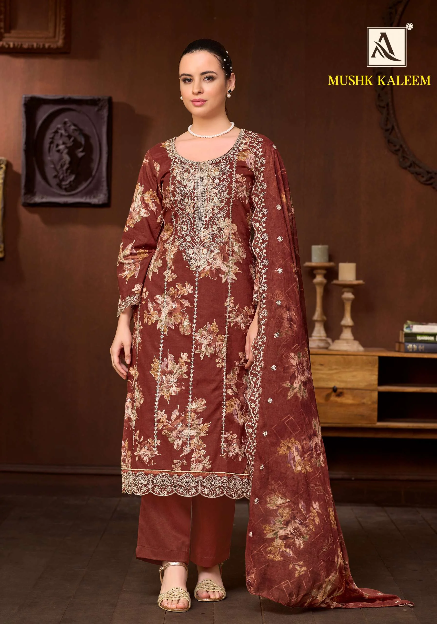 Alok Suits Mushk Kaleem