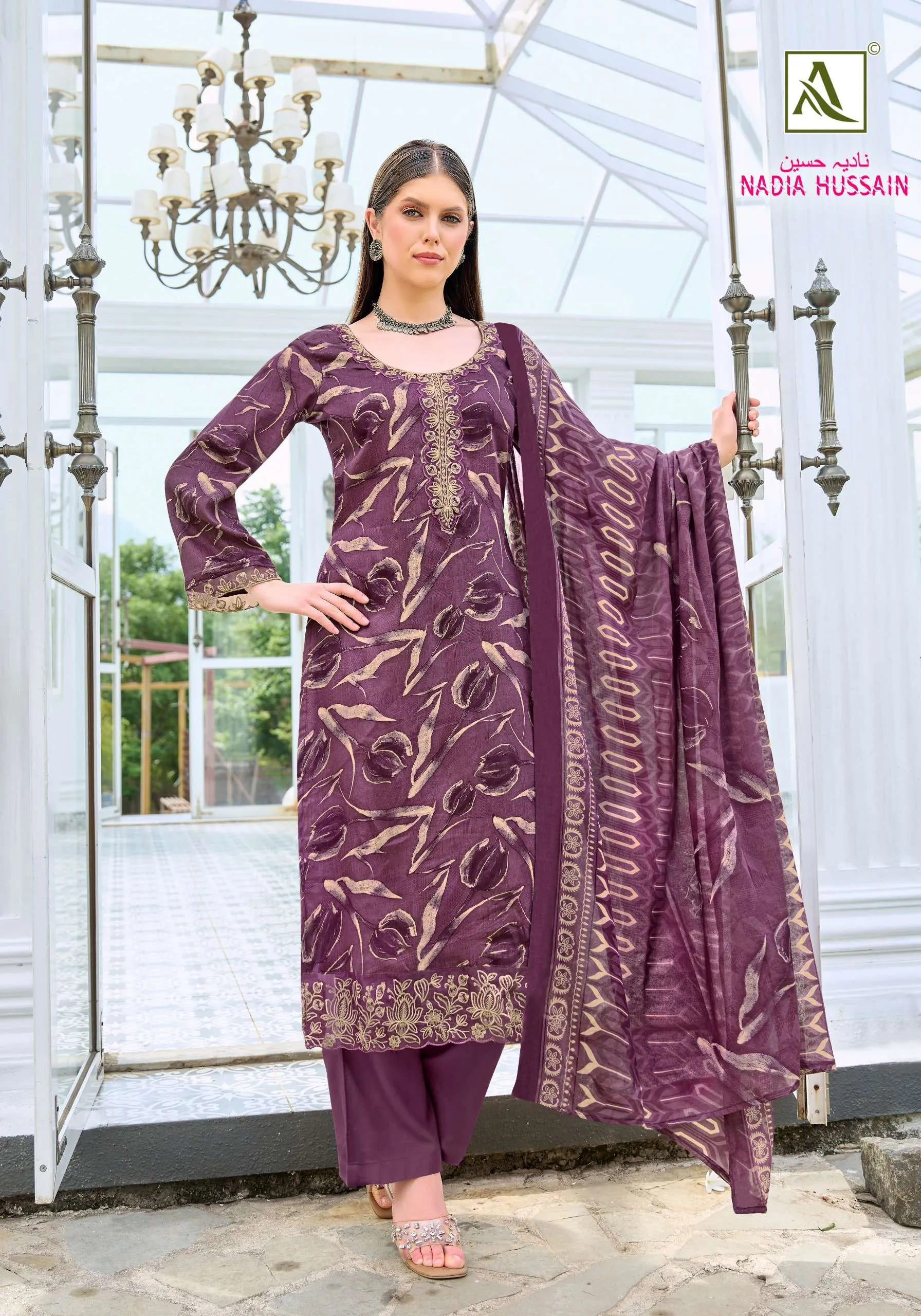 Alok Suits Nadia Hussain