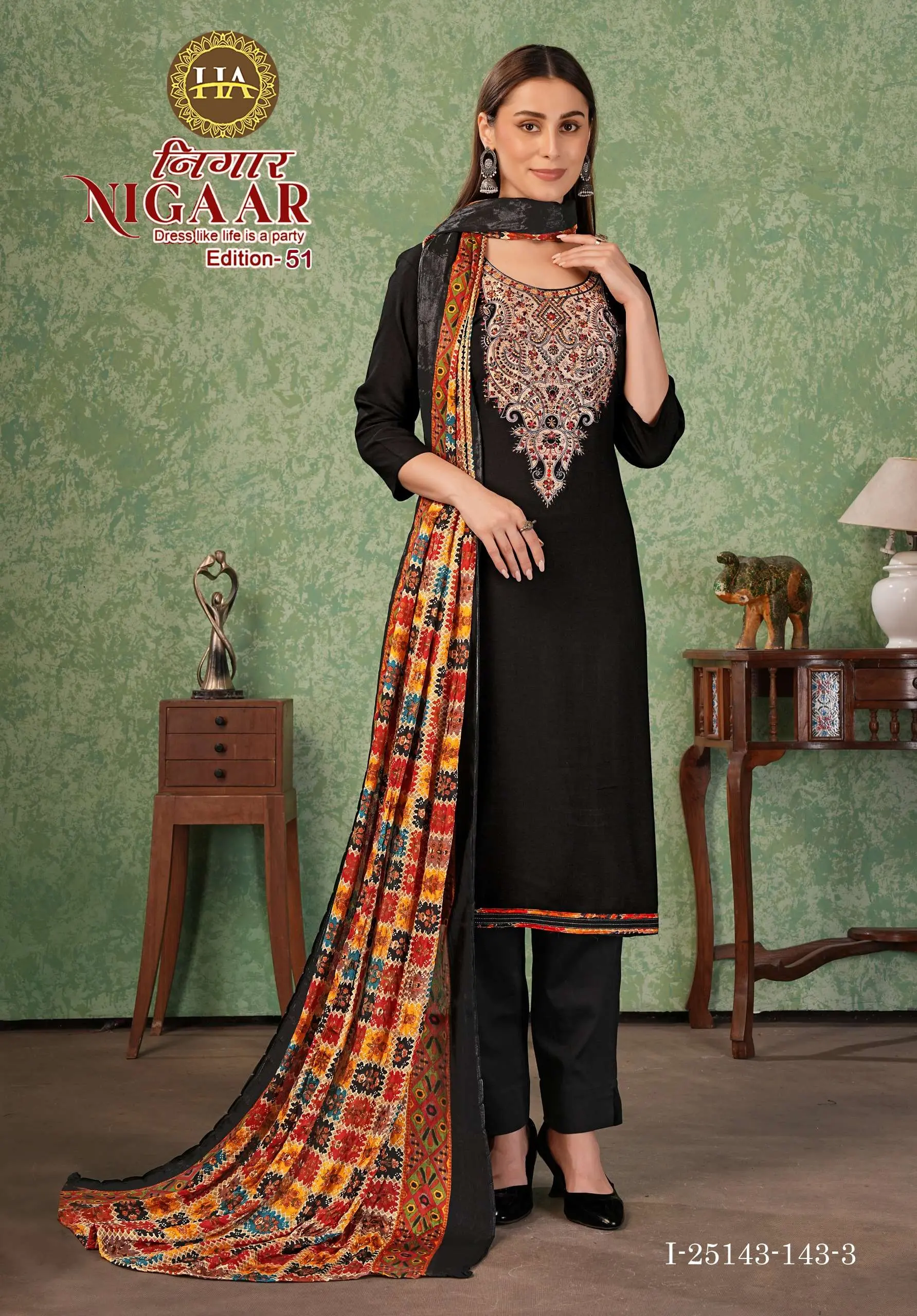 Alok Suits Nigaar Vol 51
