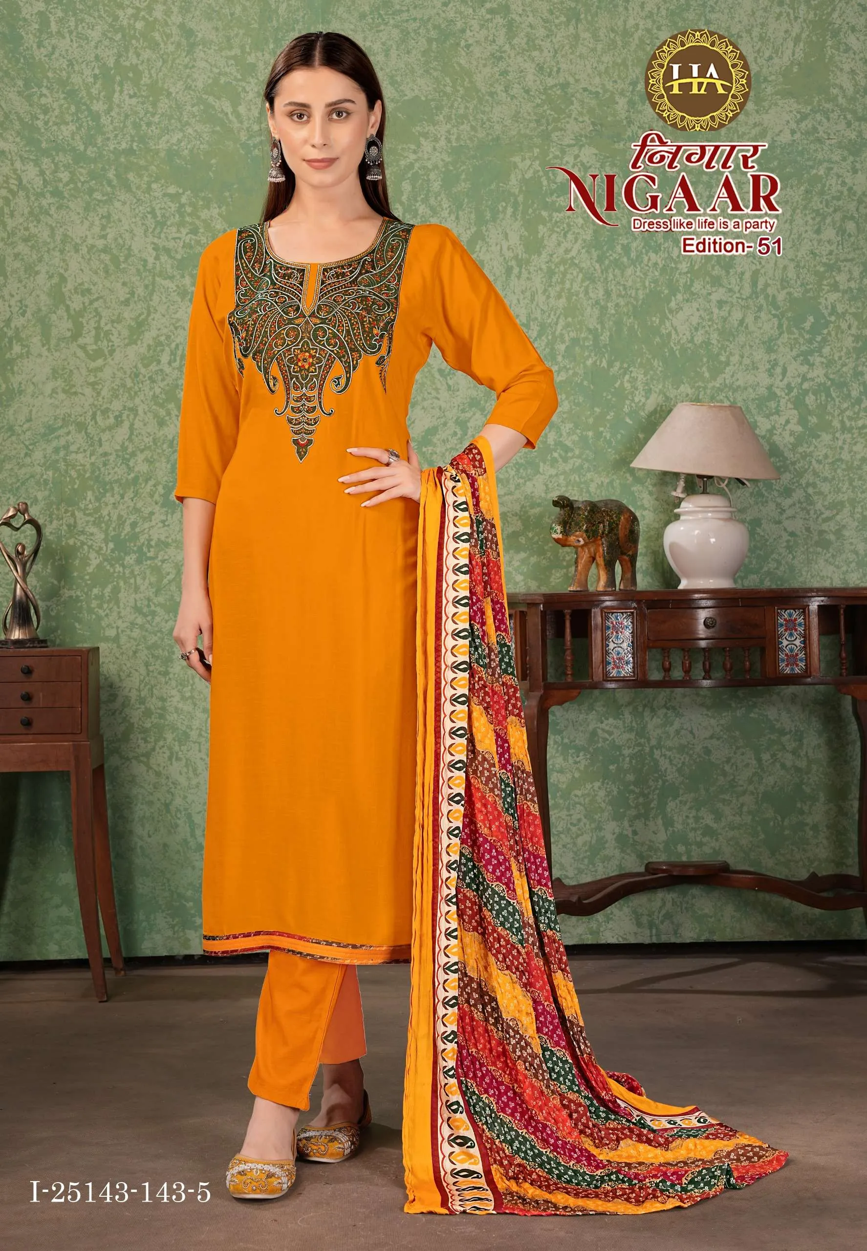 Alok Suits Nigaar Vol 51