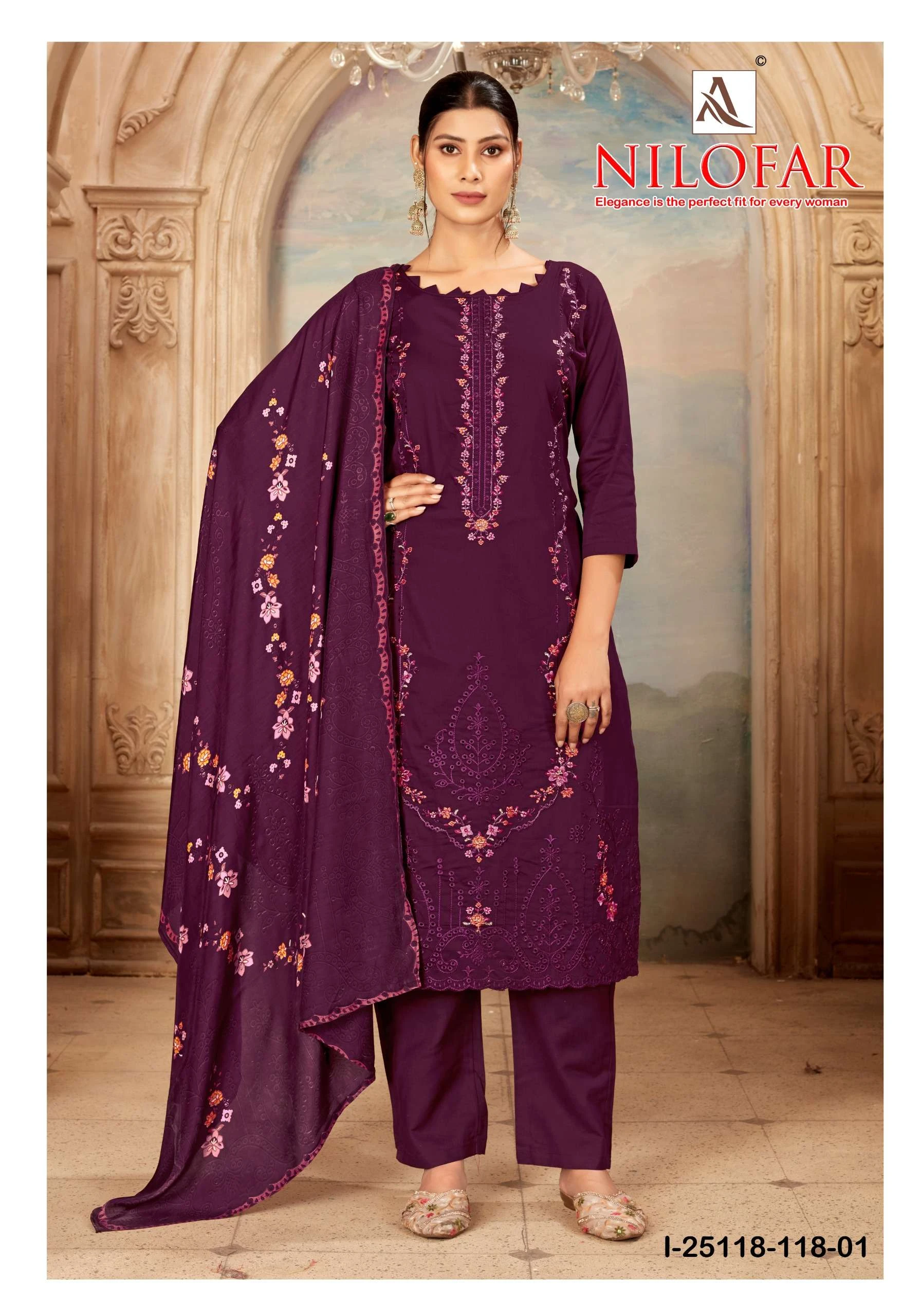 Alok Suits Nilofar