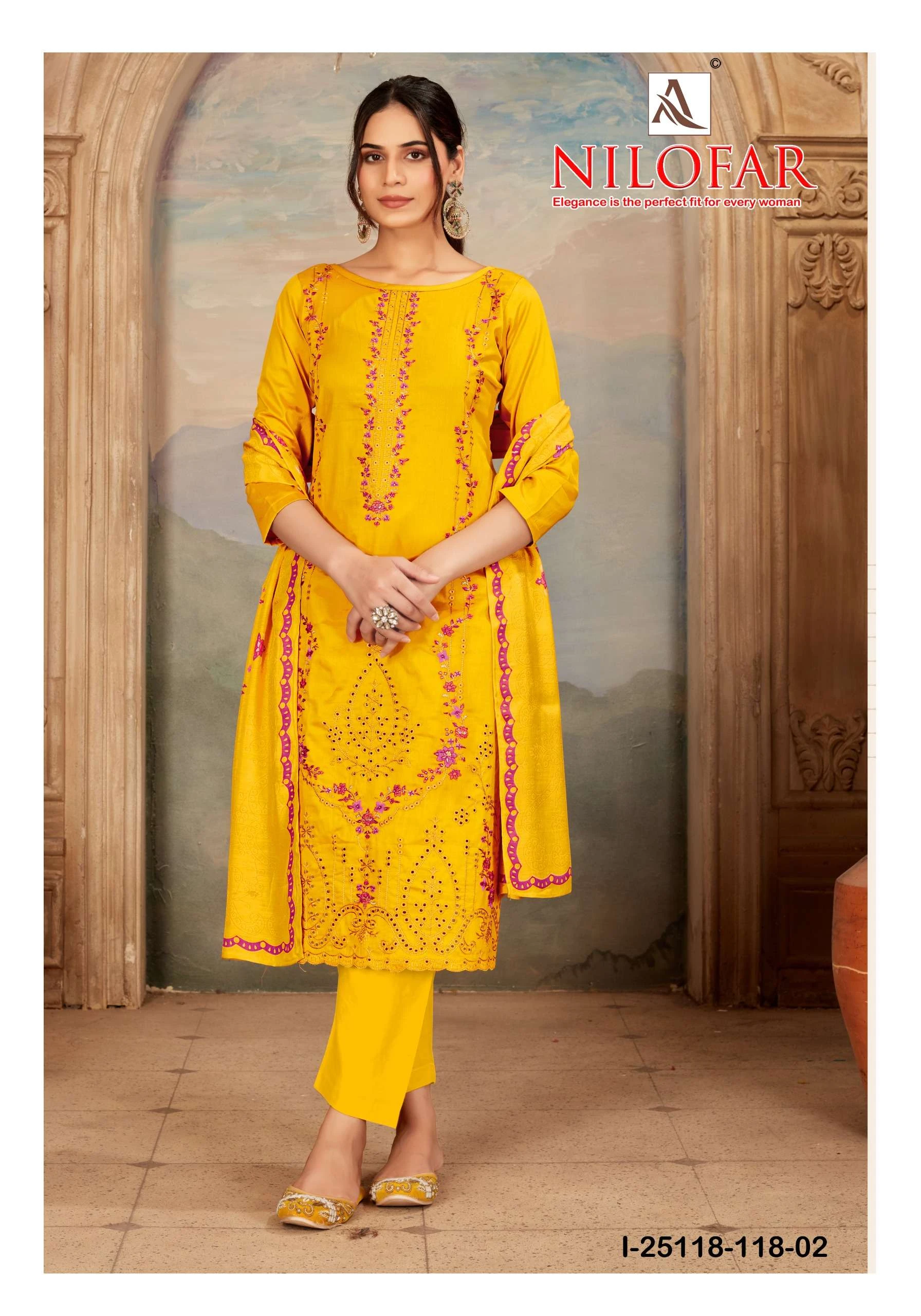 Alok Suits Nilofar
