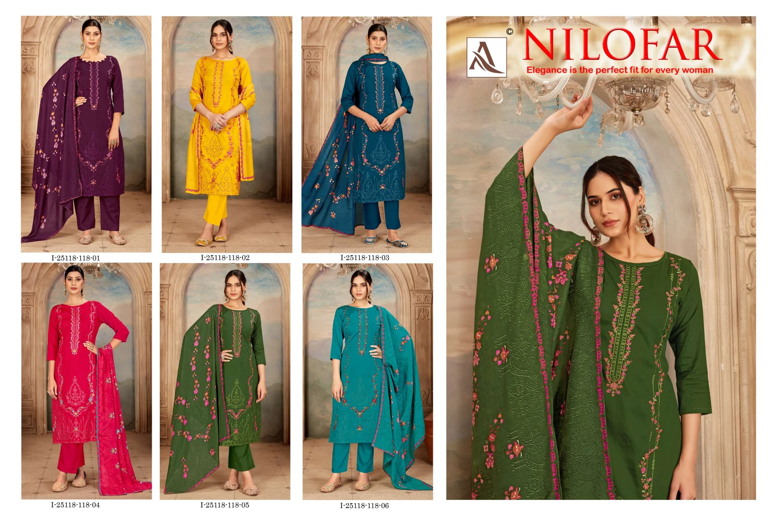 Alok Suits Nilofar