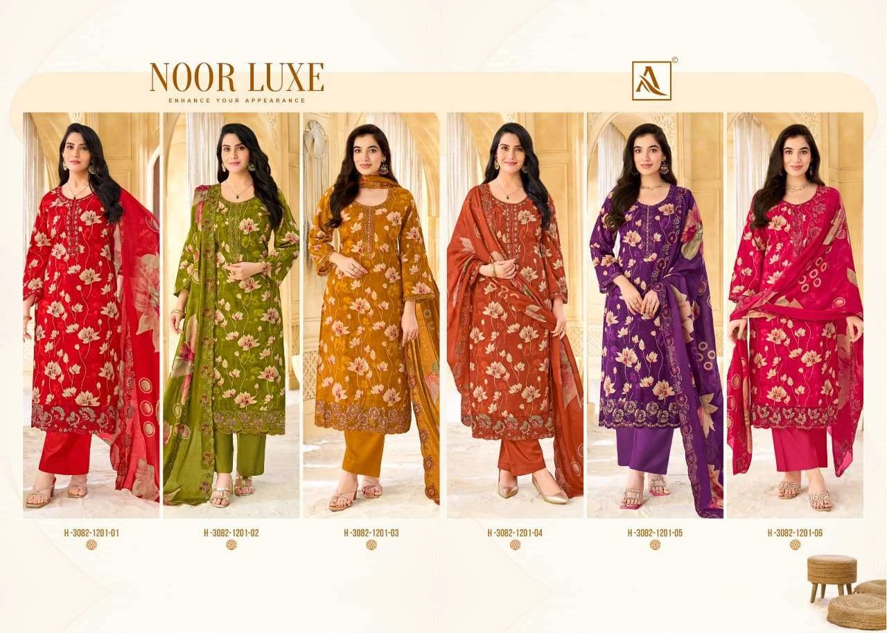 Alok Suits Noor Luxe
