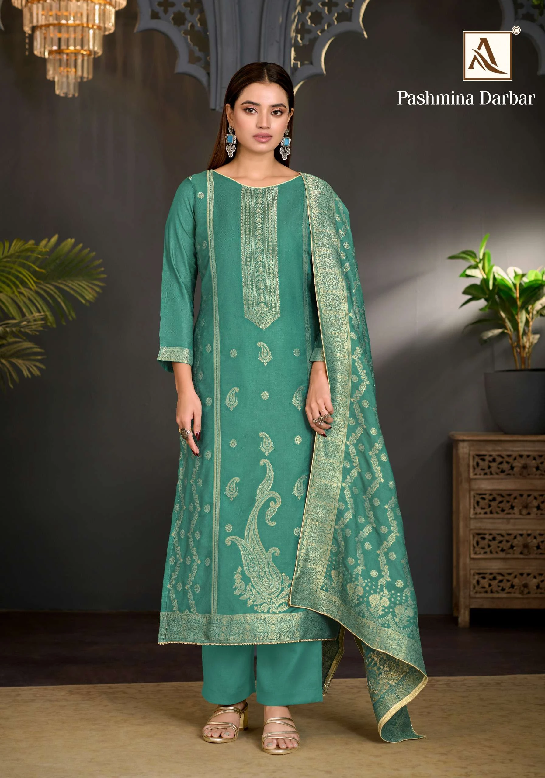 Alok Suits Pashmina Darbar