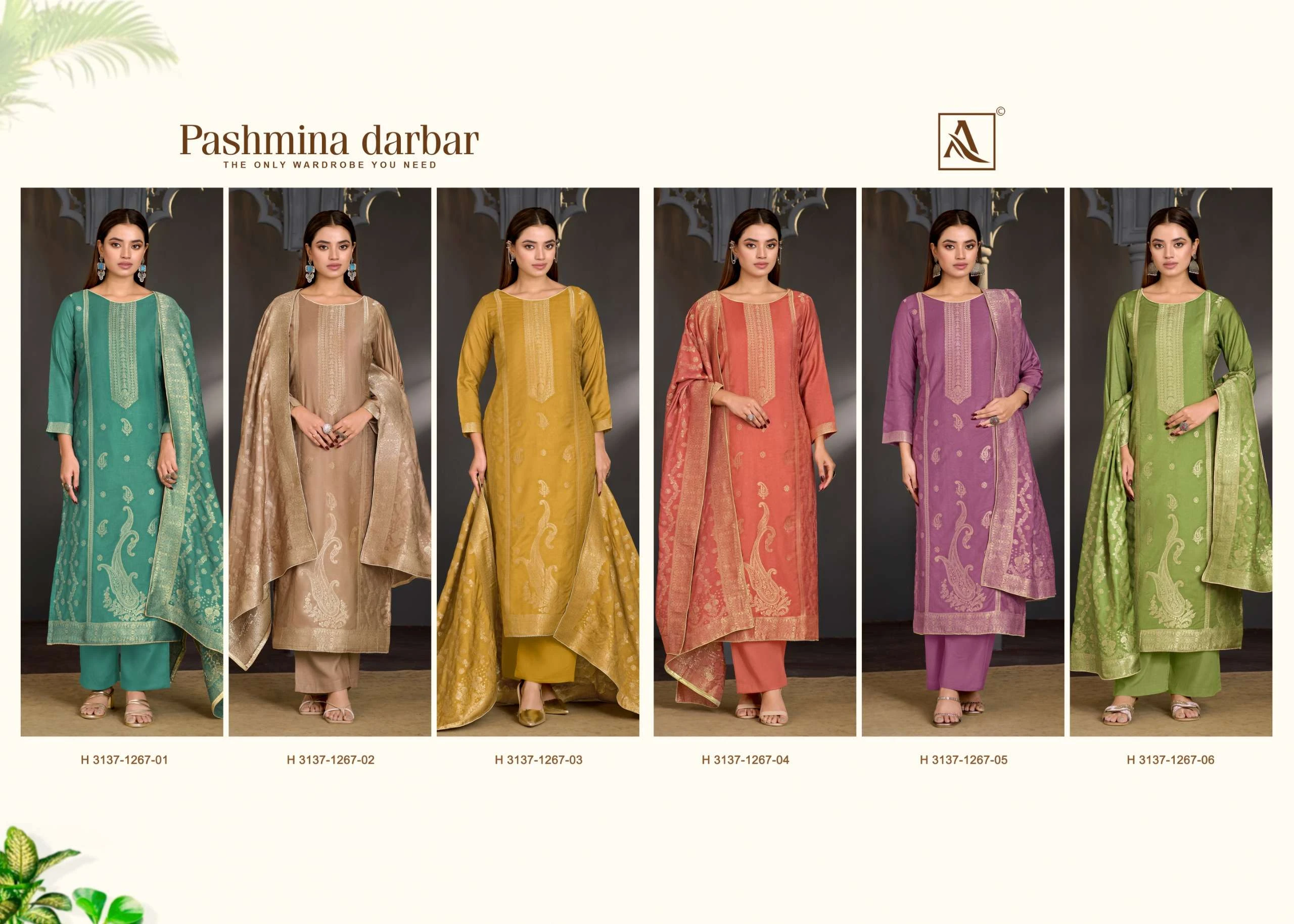 Alok Suits Pashmina Darbar