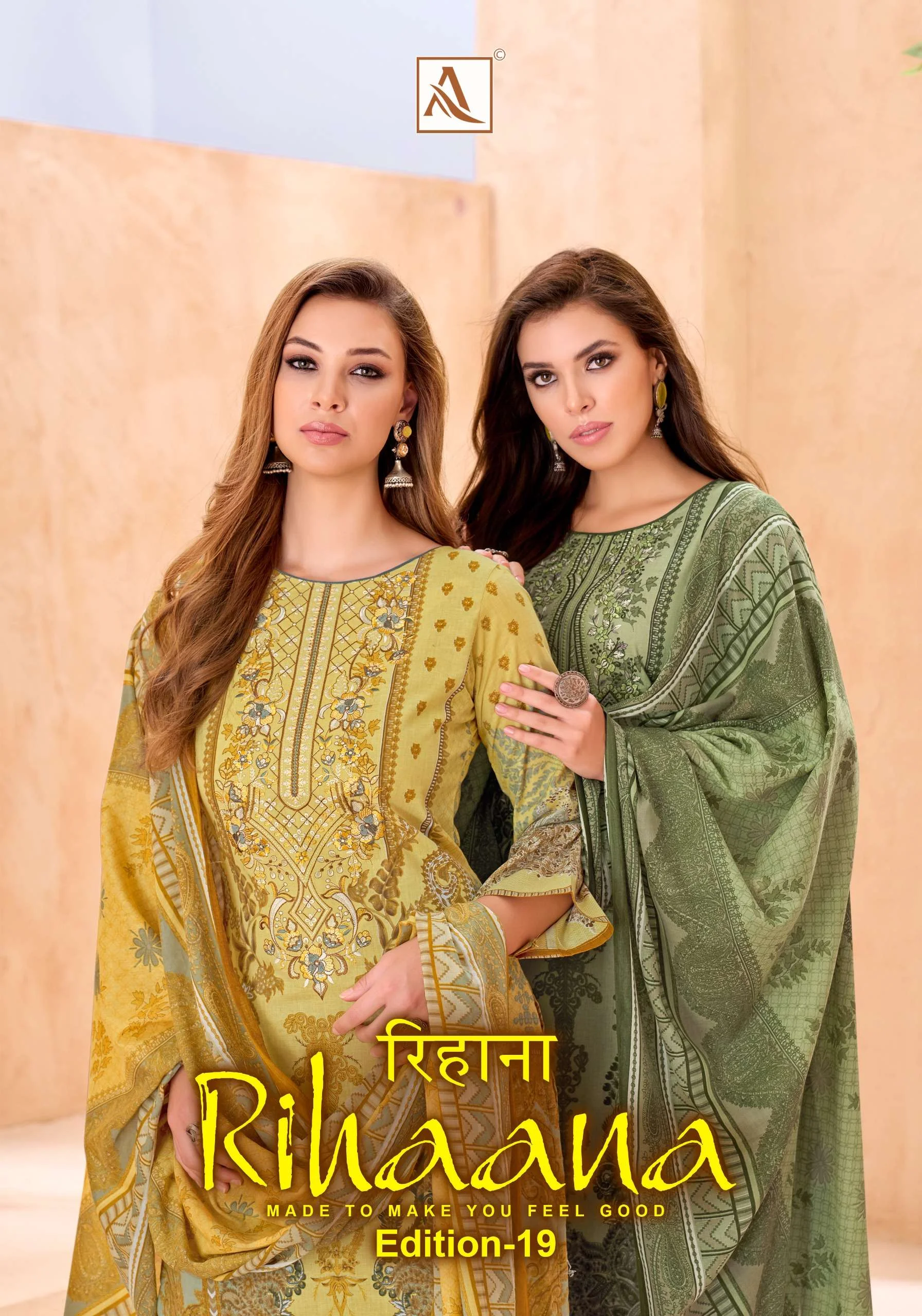 Alok Suits Rihaana Vol 19