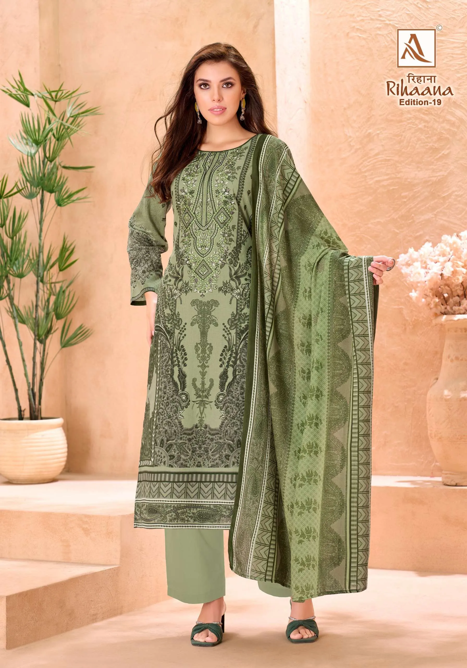 Alok Suits Rihaana Vol 19