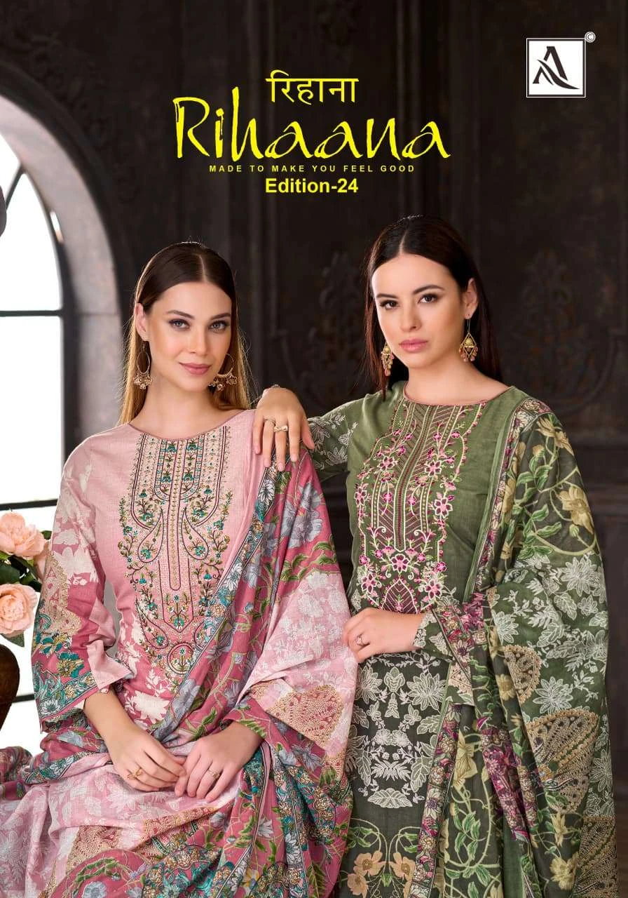 Alok Suits Rihaana Vol 24