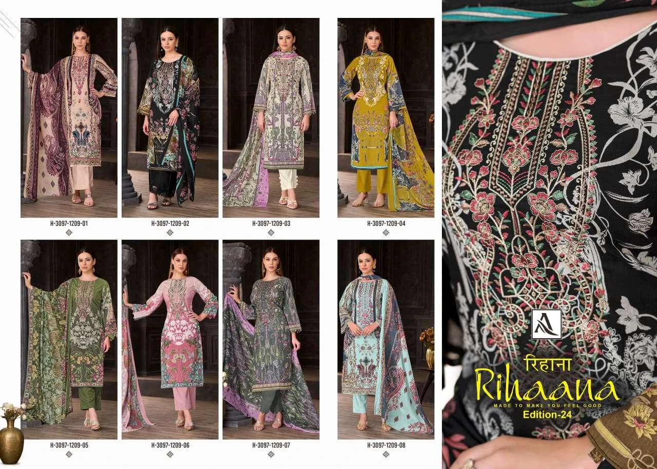 Alok Suits Rihaana Vol 24