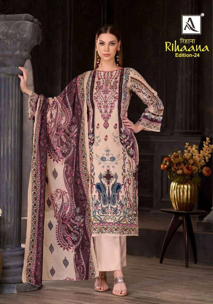 Alok Suits Rihaana Vol 24