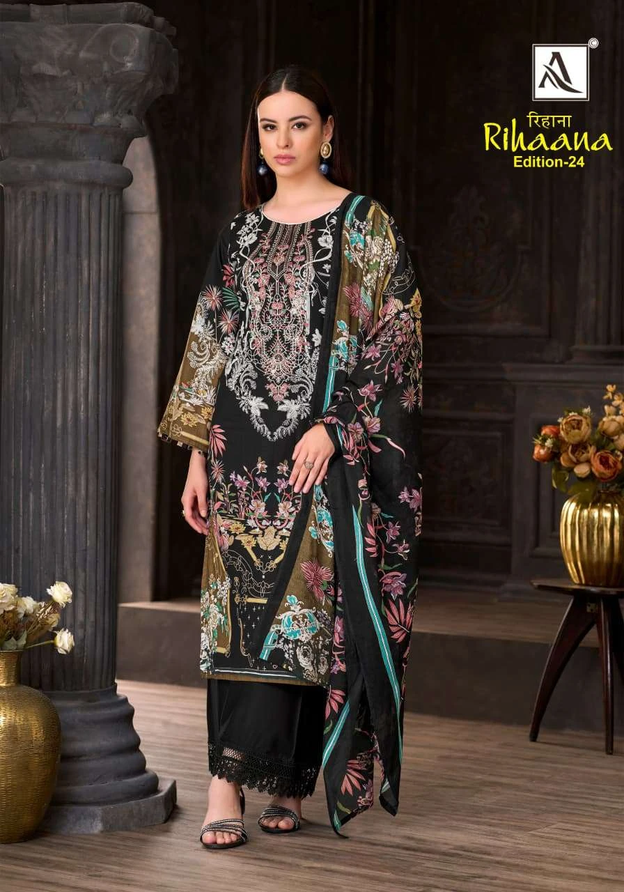 Alok Suits Rihaana Vol 24