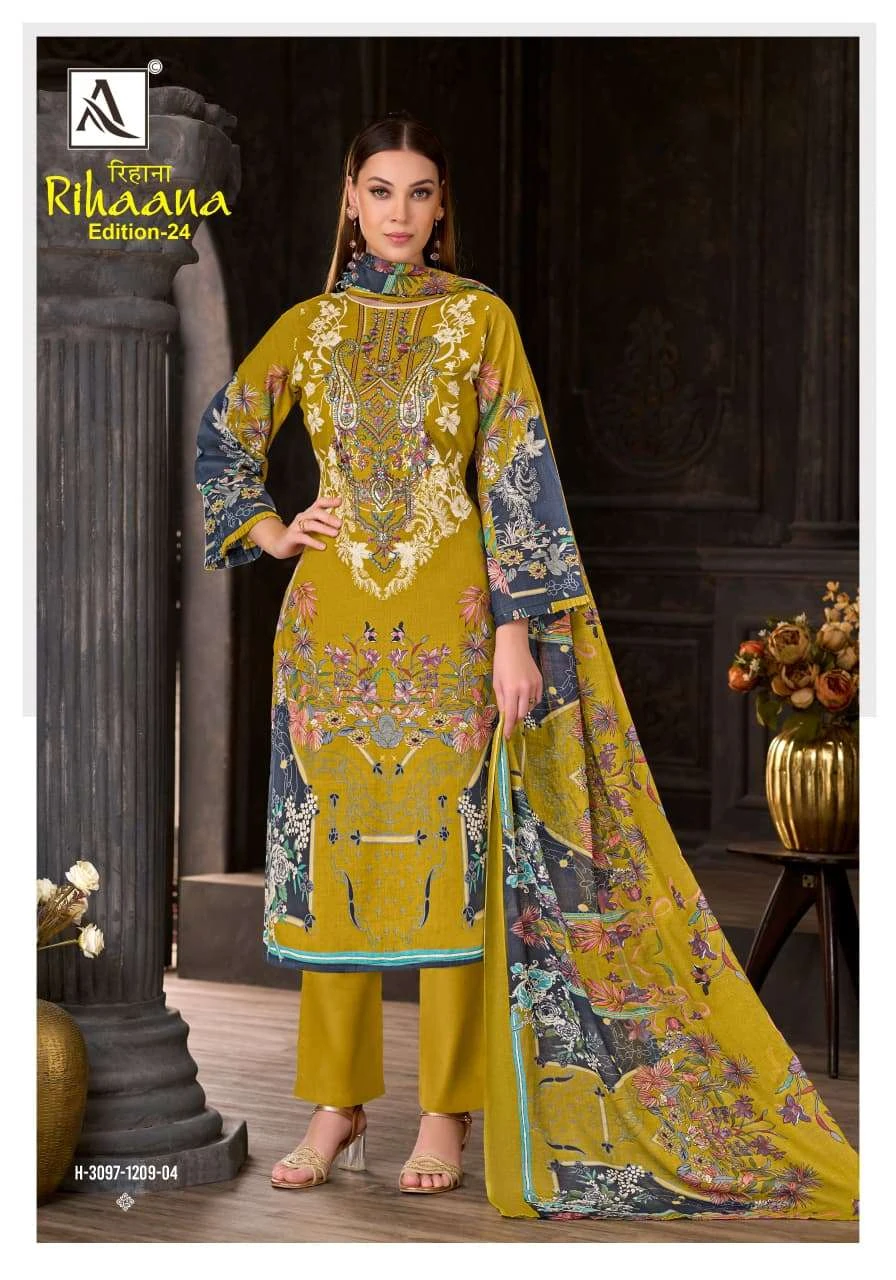 Alok Suits Rihaana Vol 24