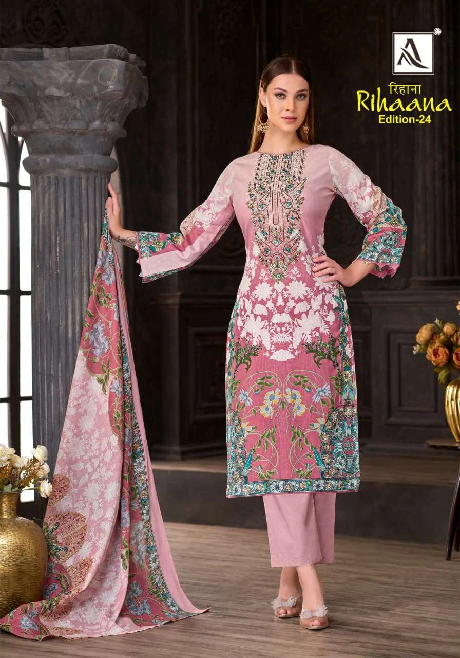 Alok Suits Rihaana Vol 24