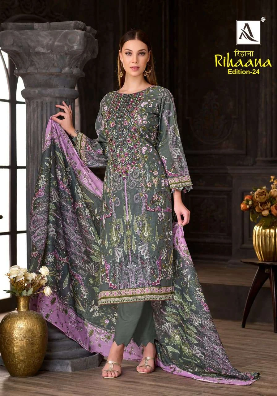 Alok Suits Rihaana Vol 24
