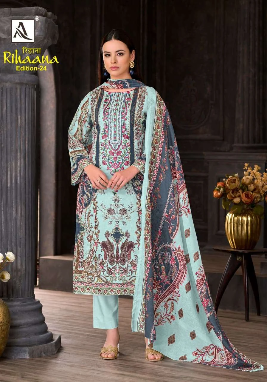 Alok Suits Rihaana Vol 24