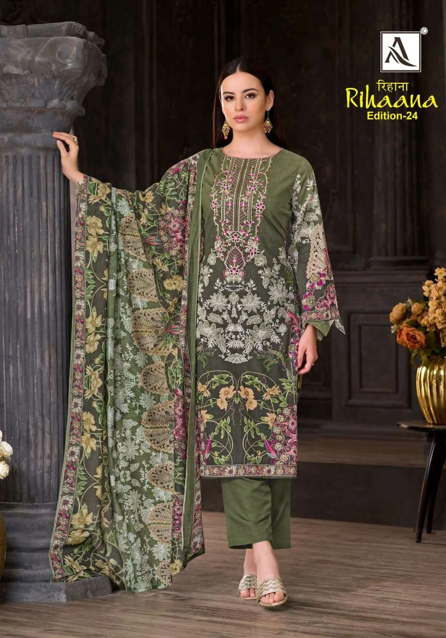 Alok Suits Rihaana Vol 24