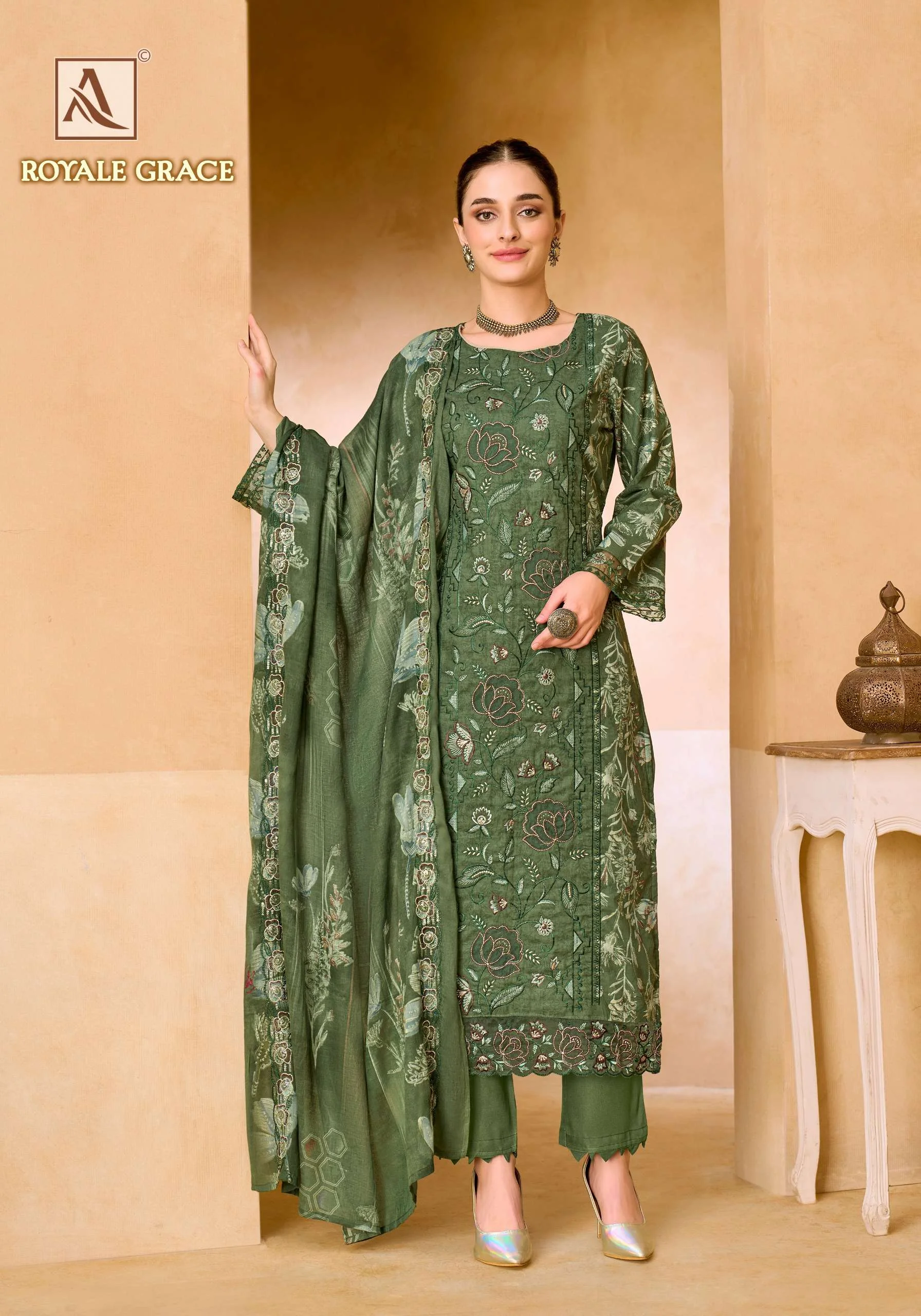 Alok Suits Royale Grace