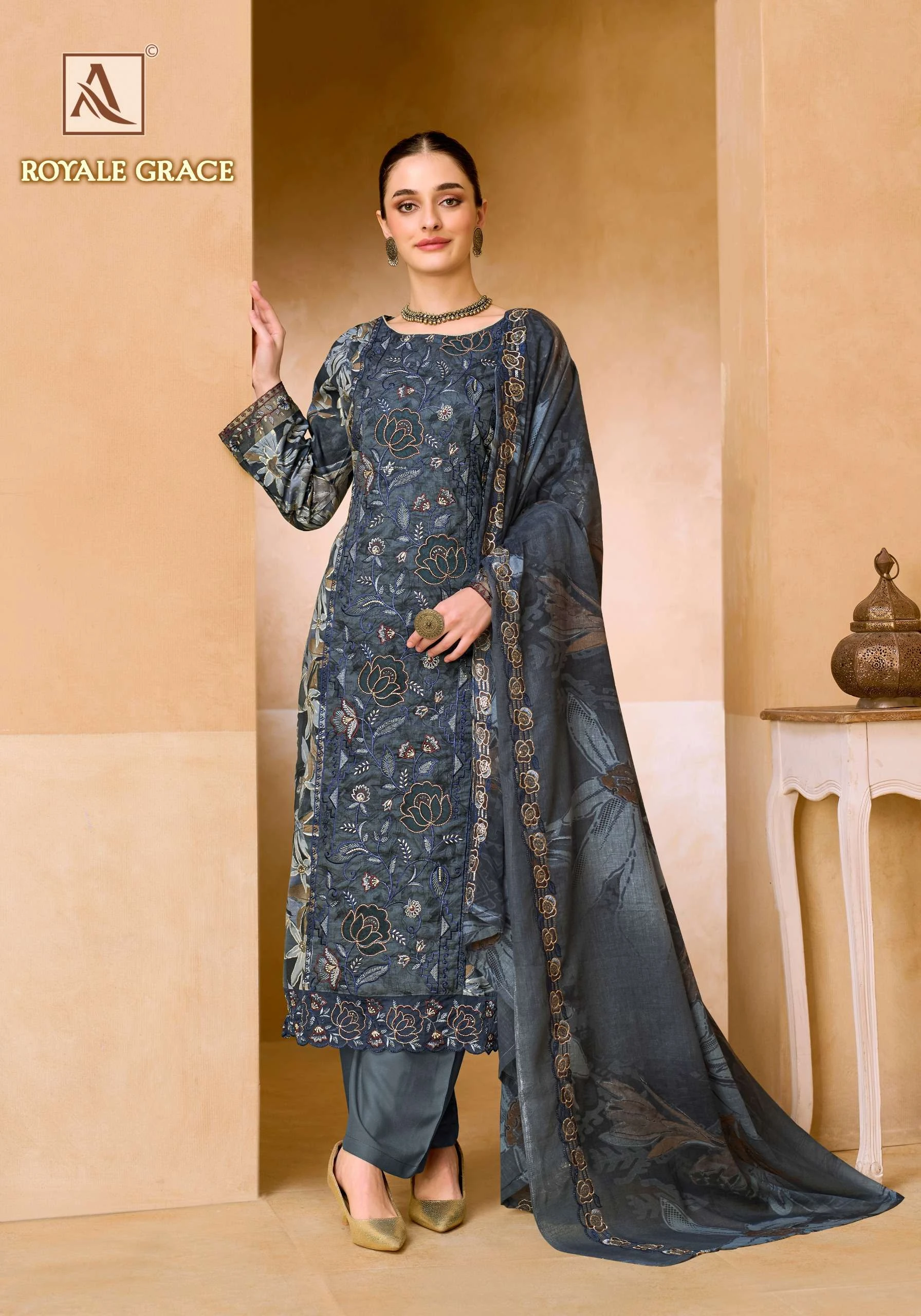 Alok Suits Royale Grace