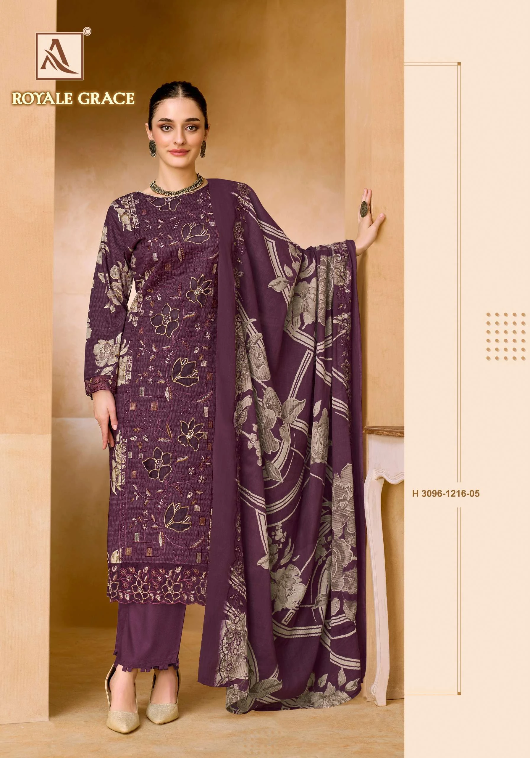 Alok Suits Royale Grace