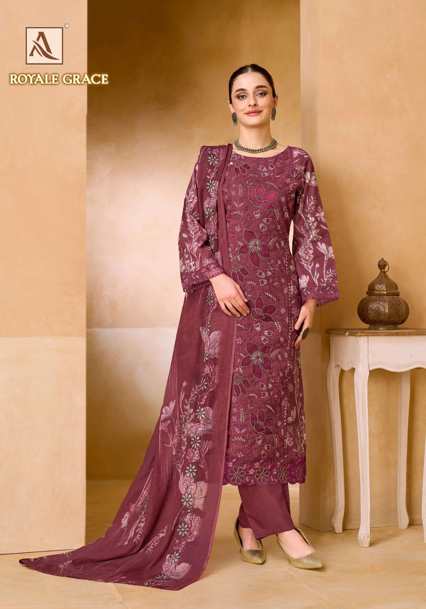 Alok Suits Royale Grace