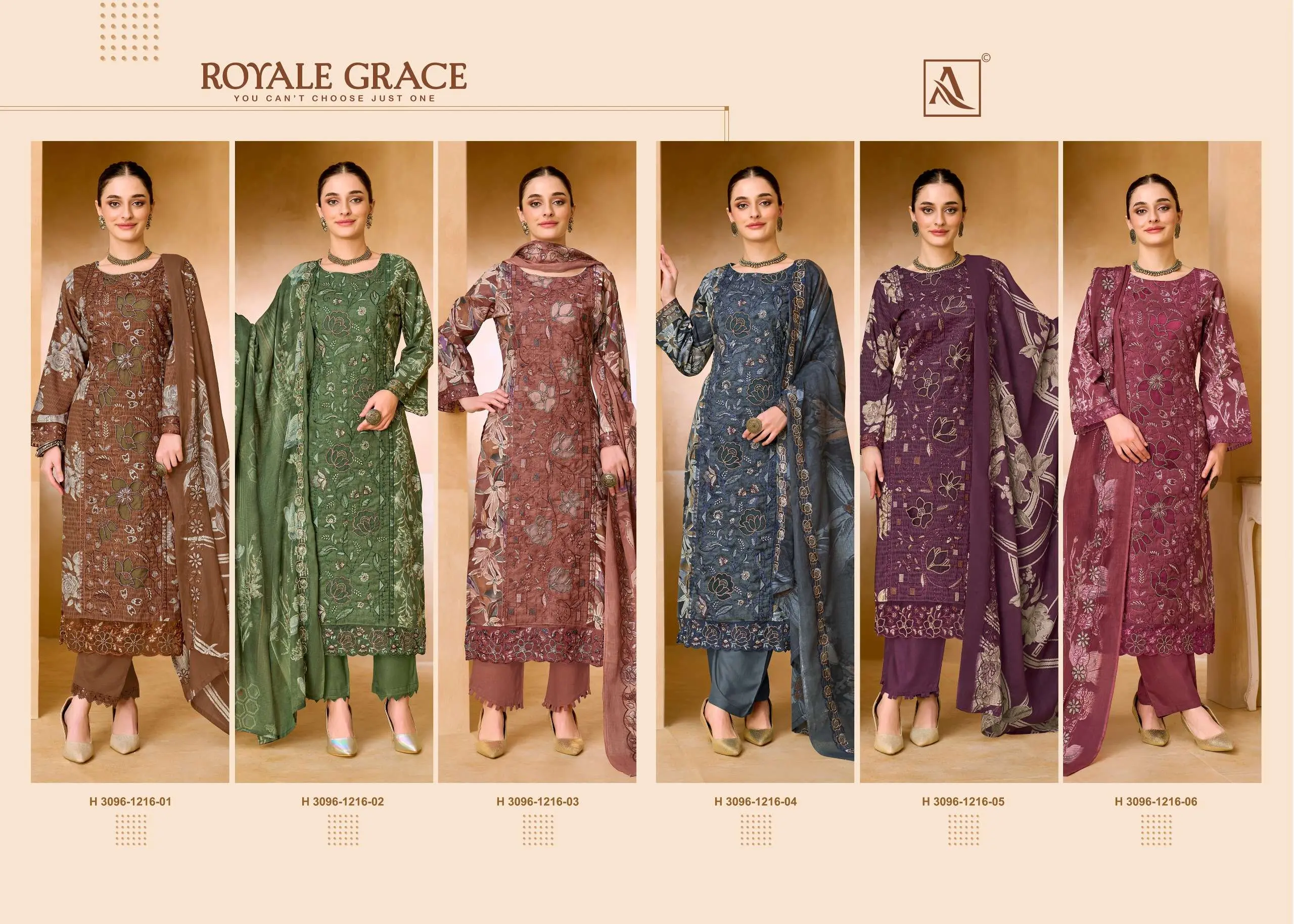 Alok Suits Royale Grace