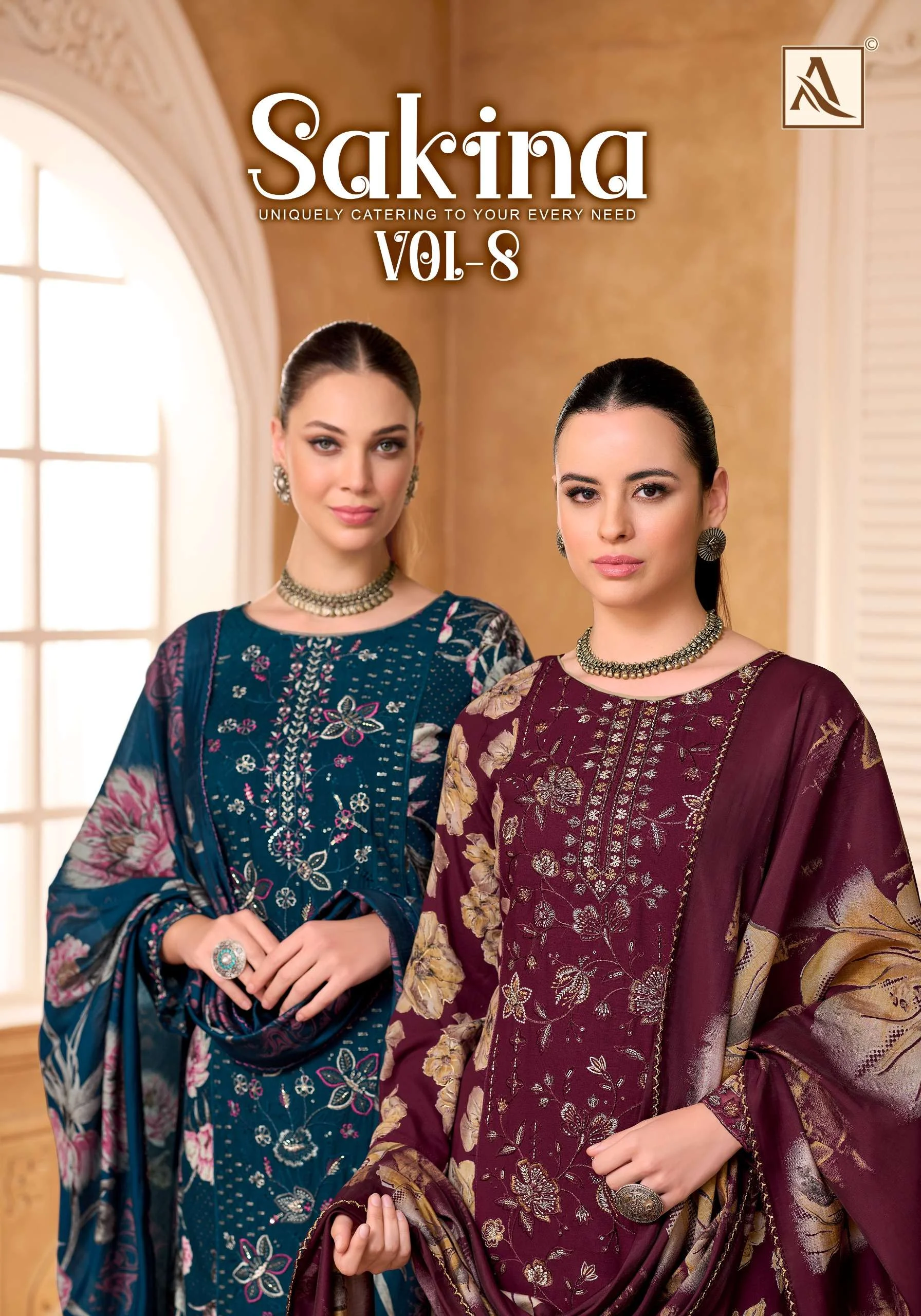 Alok Suits Sakina Vol 8