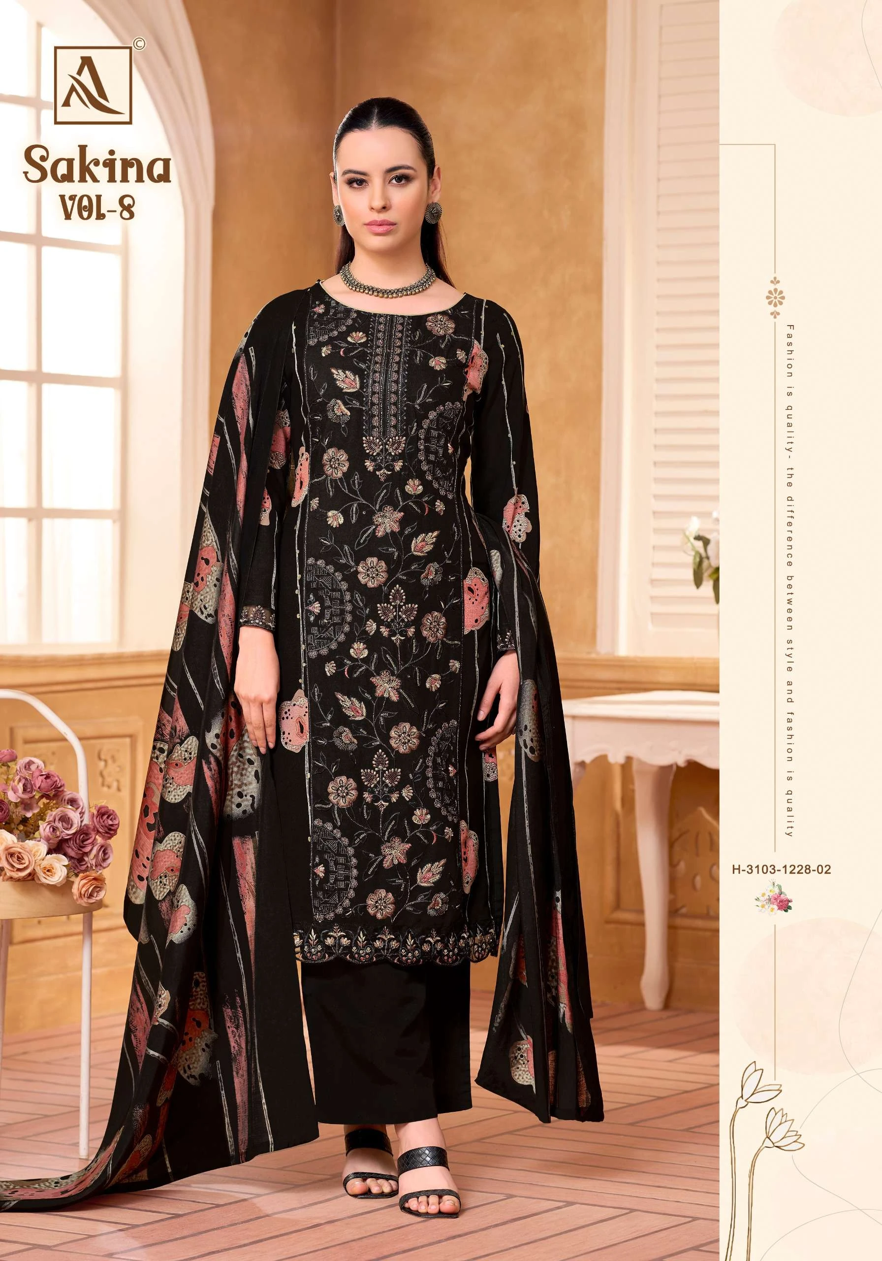 Alok Suits Sakina Vol 8