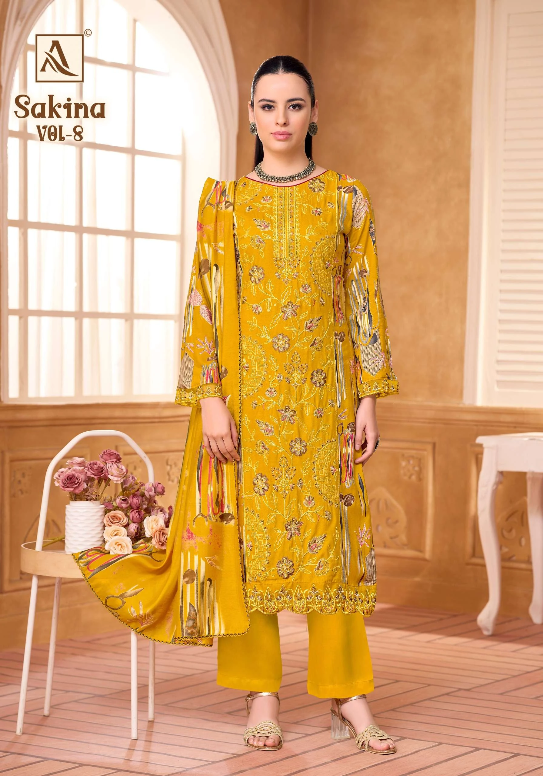 Alok Suits Sakina Vol 8